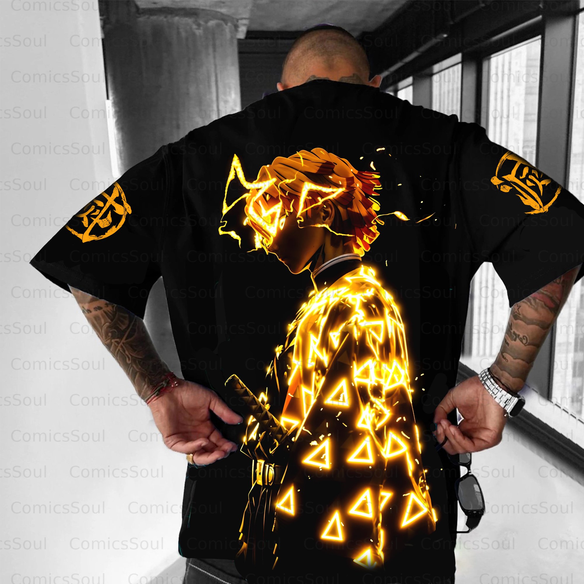 Unisex Anime Inspired Vintage T-Shirt| KNY
