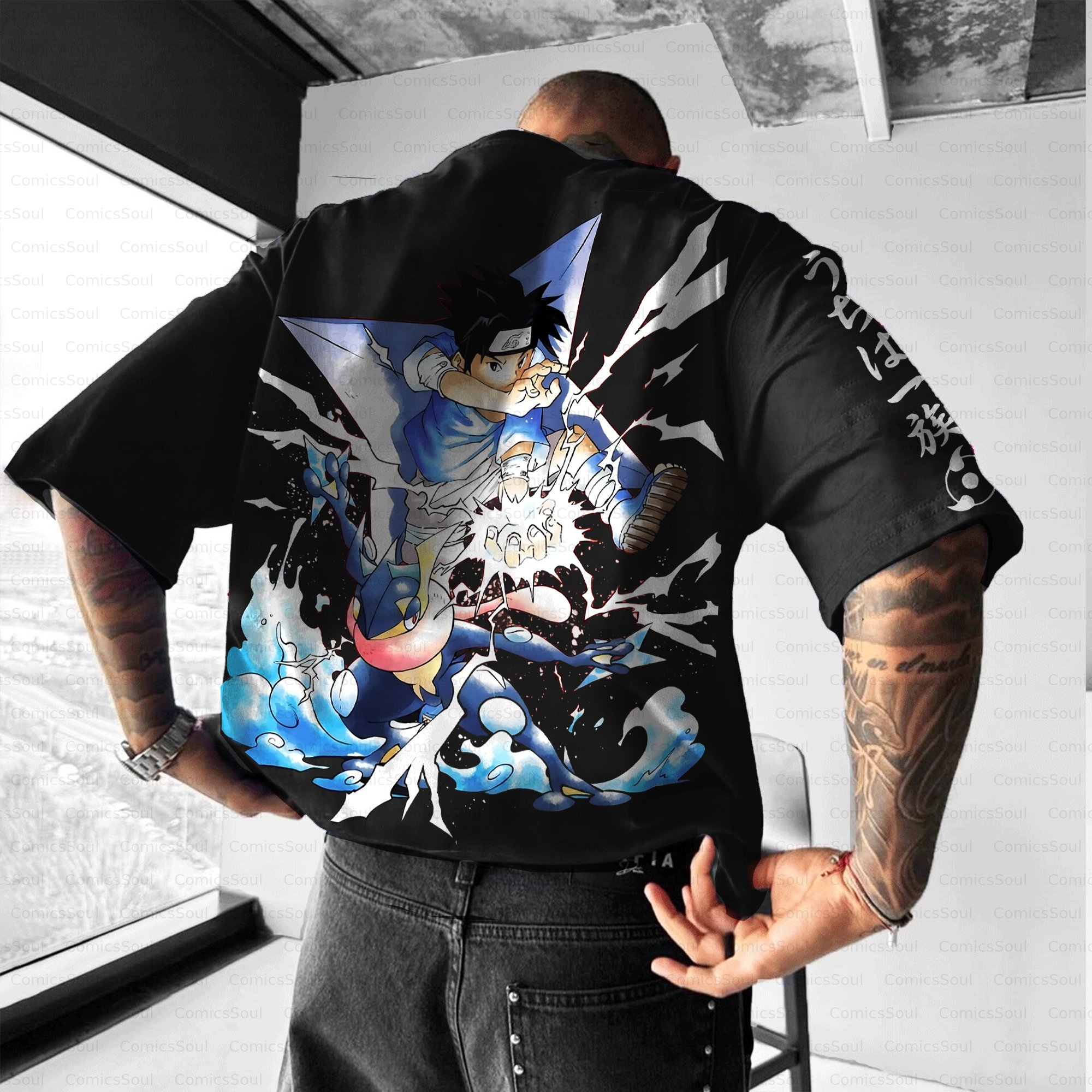 Unisex Anime Inspired Vintage T-Shirt