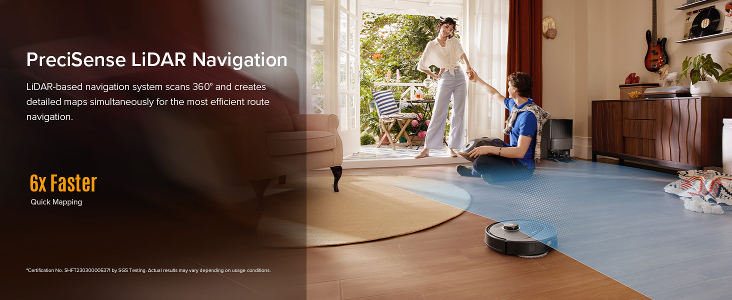 robot vacuum and mop