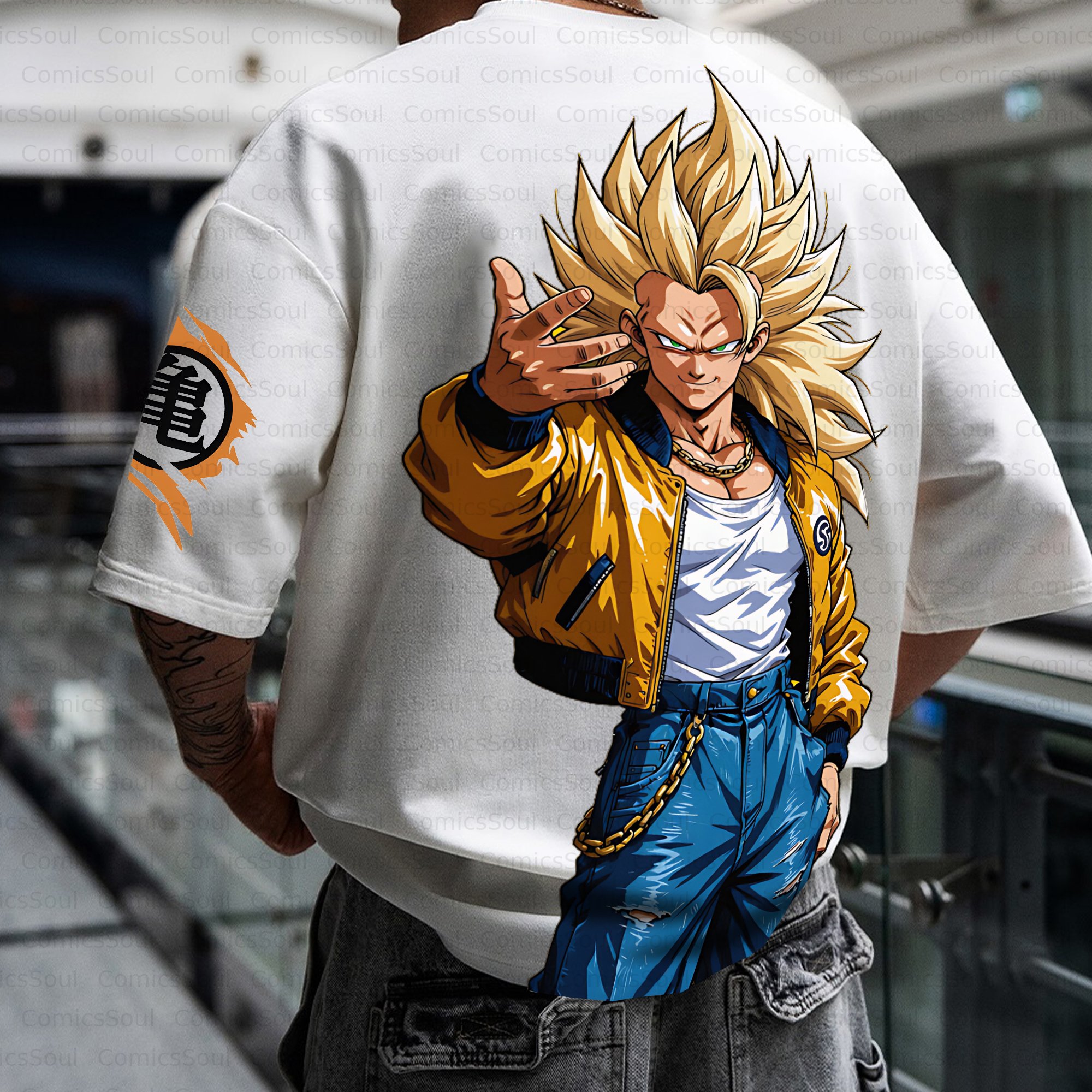 Unisex Anime Inspired Vintage T-Shirt