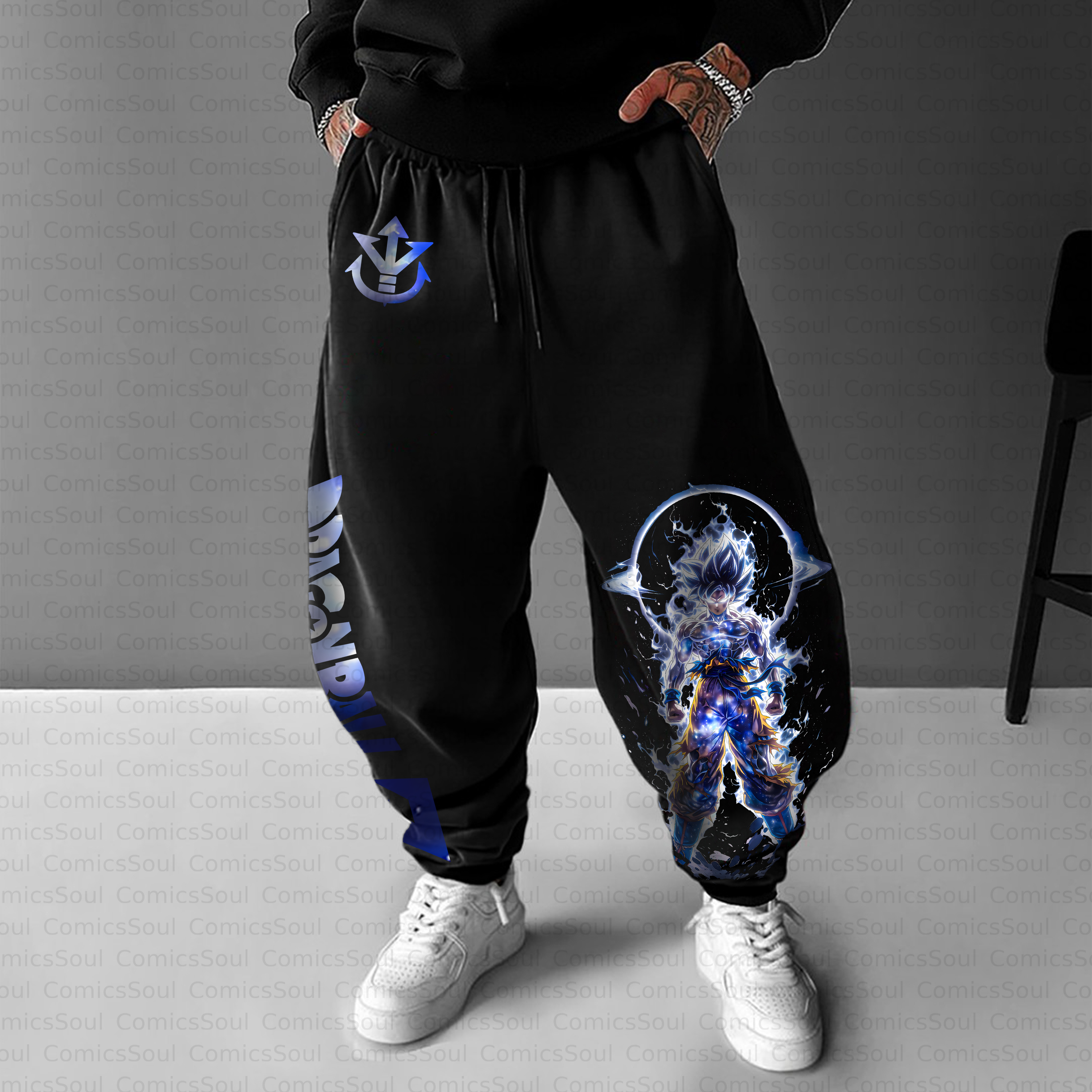 Unisex Casual Anime Streetwear Pant