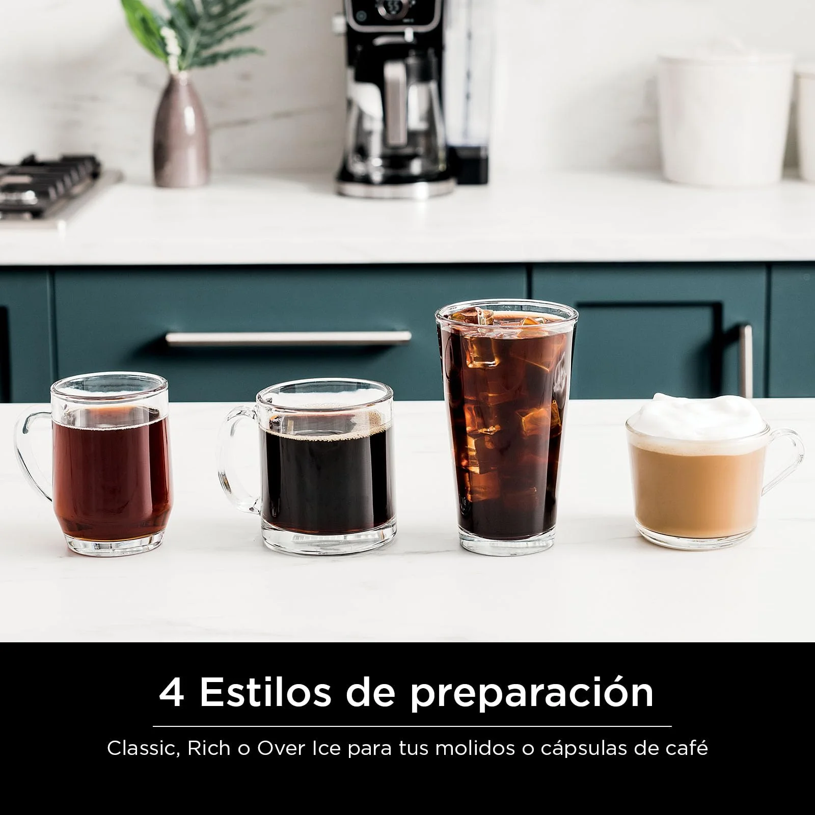 Ninja Drip Coffee Maker With K Cup Combo, DualBrew Pro Specialty Coffee System, Coffee Machine Compatible with K-Cup Pods, 12 Cup Single Serve Coffee Makers with Paper Filter, CFP301 Frother? F - Image 4