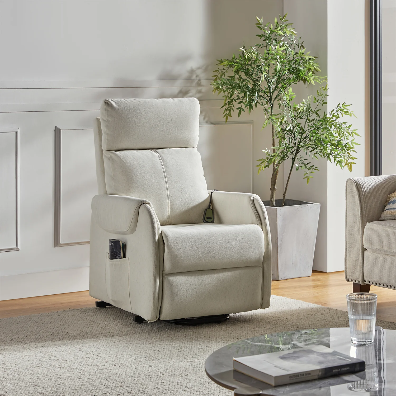 WAYFAIR Justo Power Wired Controller Recliner