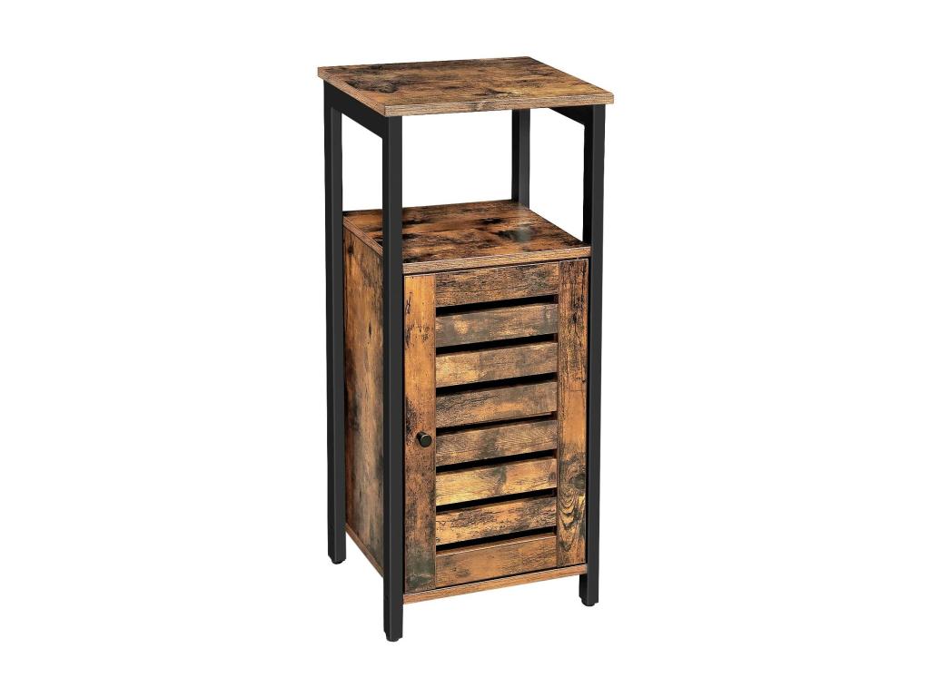 Pequeño armario de almacenamiento gabinete de pie 37x30x81 cm 12 0000809