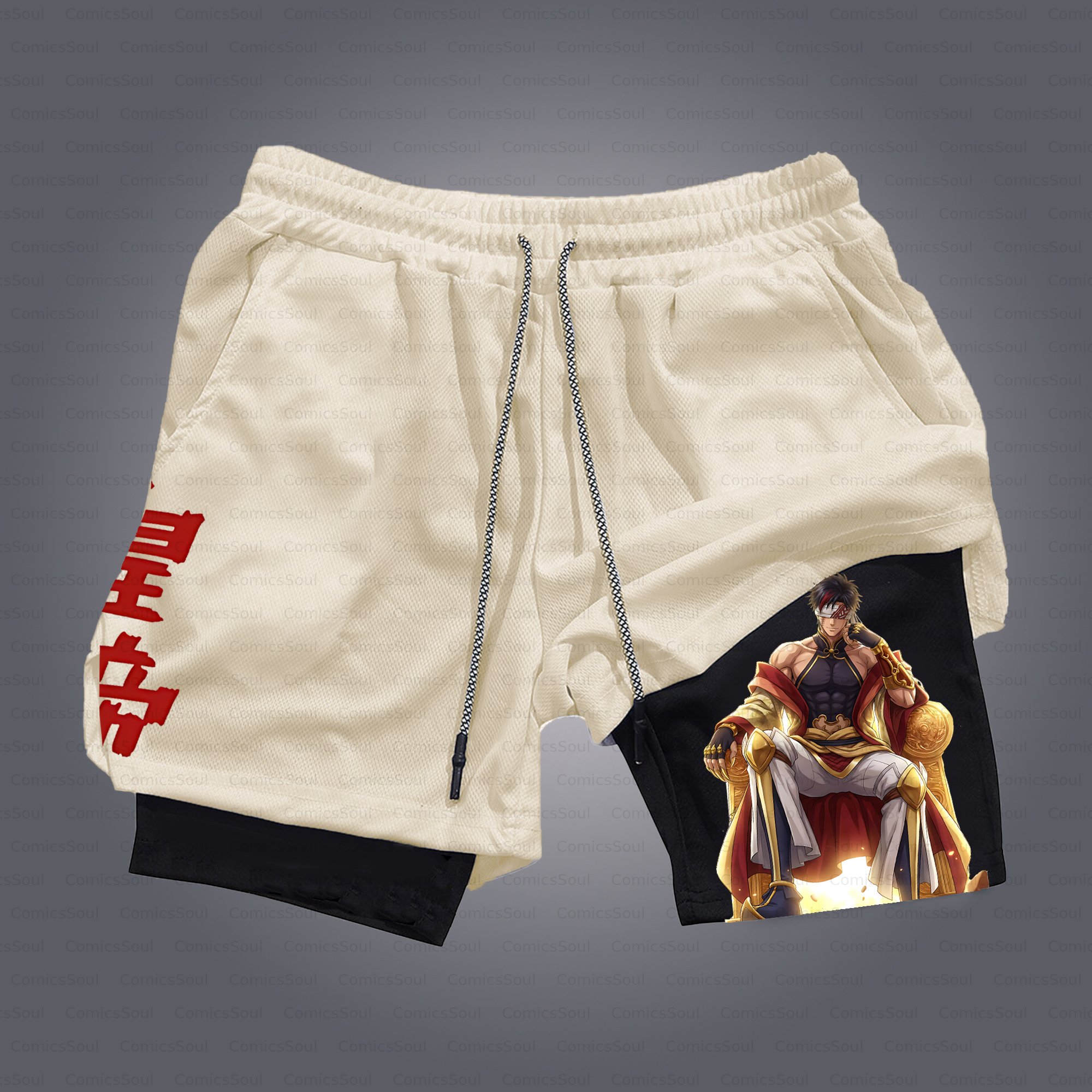 Unisex Casual Anime Streetwear Gym Shorts