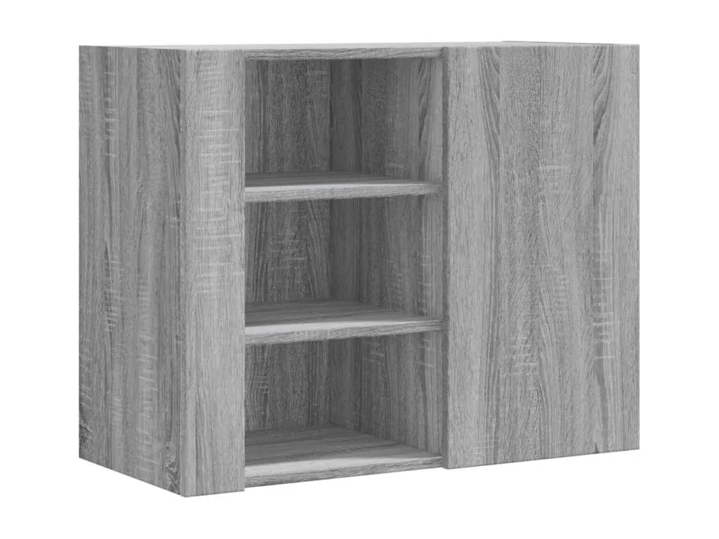 Armario de pared Patriciabaezcasa de ingeniería gris Patriciabaezcasa 75x35x60 cm