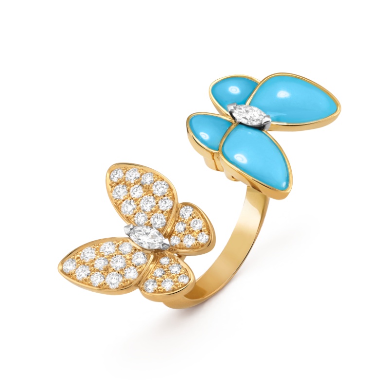 Replicate Two Butterfly Between the Finger ring(1:1 replica) - Original Replica Club
