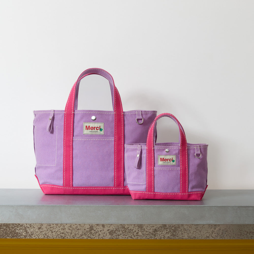 Merci - Cabas Candide - Lila & Fuchsia