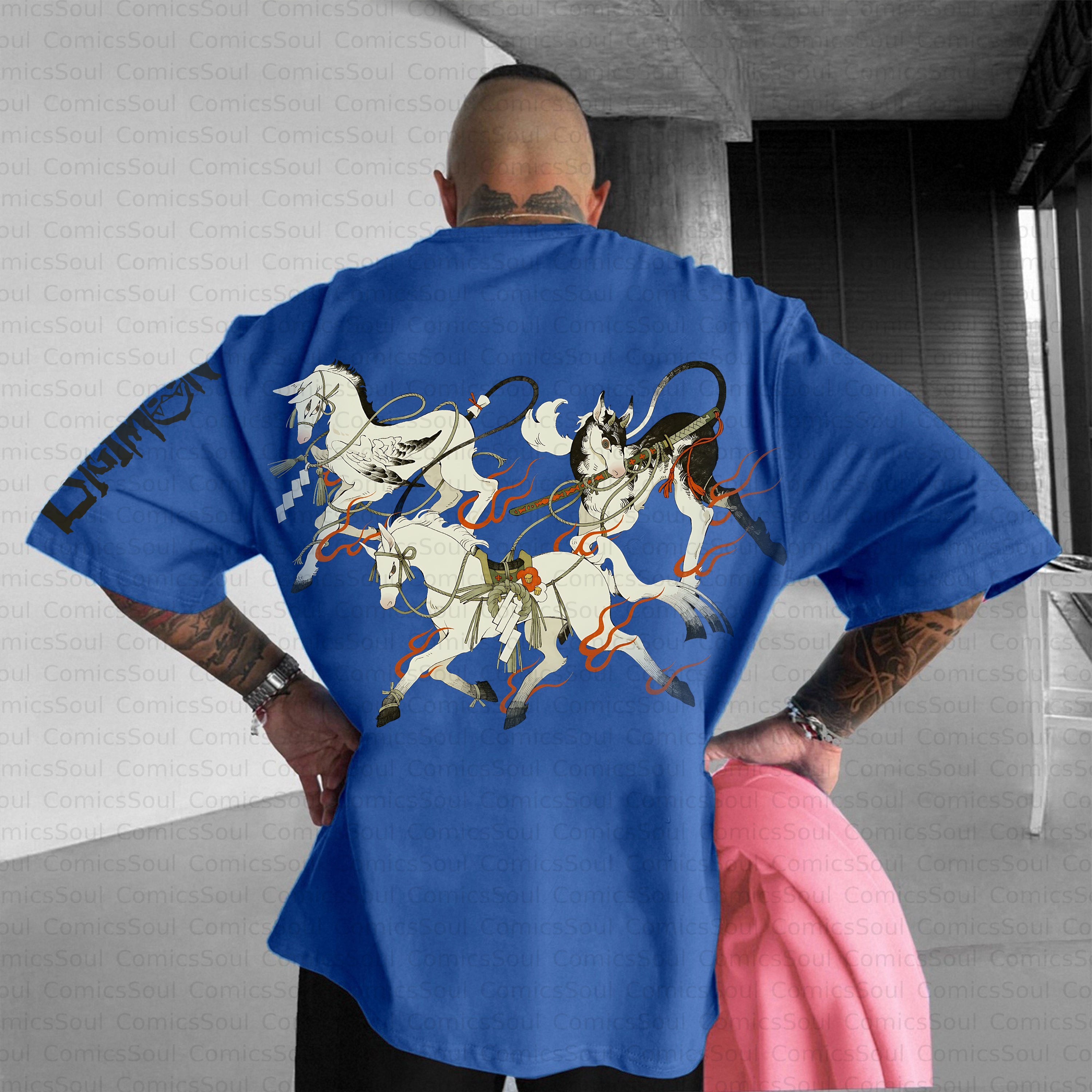 Unisex Anime Inspired Vintage T-Shirt