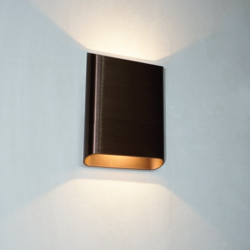 Artdelight Wandlamp Diaz-L Brons Koper Led 2 x 6Watt