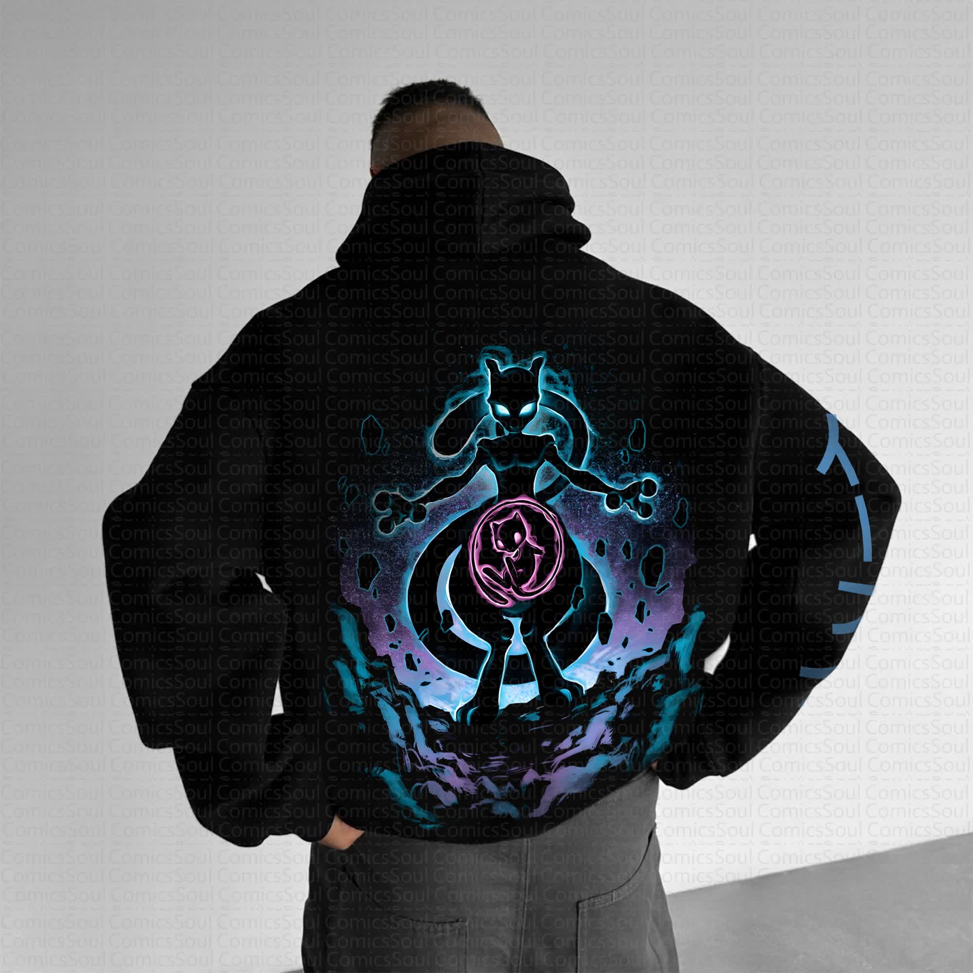 Unisex Anime Graphic Streetwear Vintage Hoodie丨Comicssoul