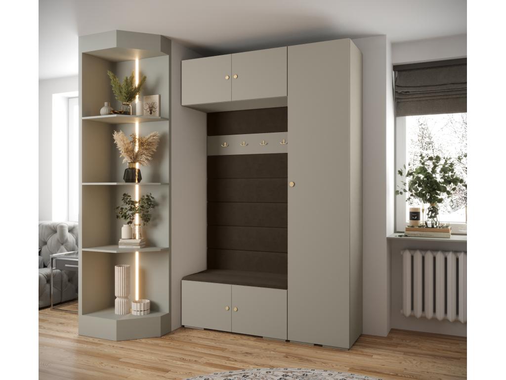 Nestleano 2 armario con puertas batientes 236 - 7/150/47