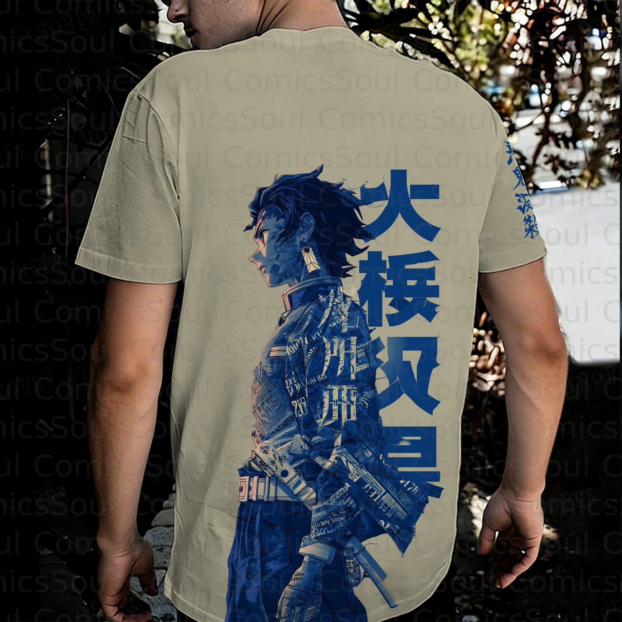 Unisex Anime Inspired Vintage T-Shirt