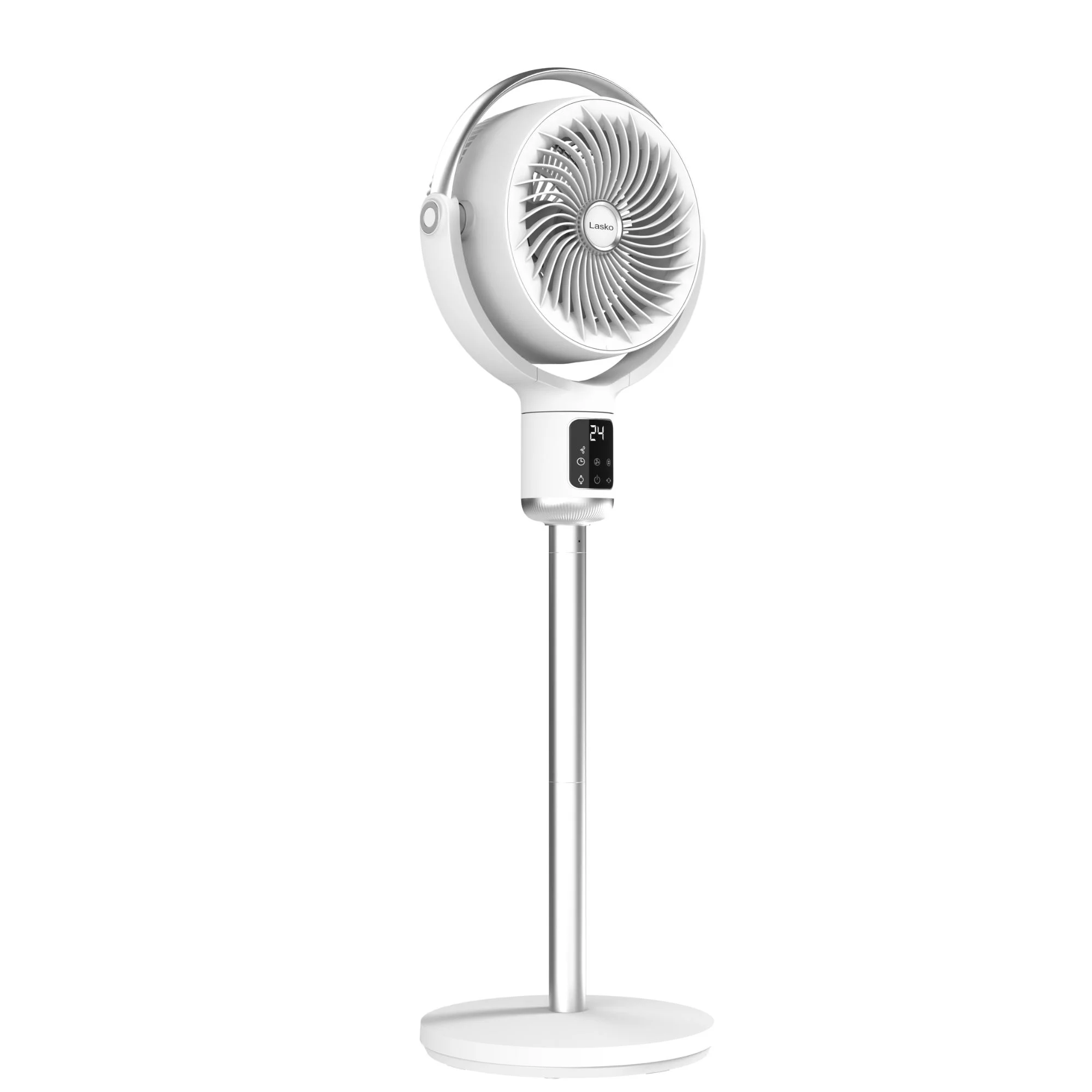 Lasko Whirlwind 7- 24-Speed Orbital Motion 25ft/s Airflow Remote Control Pedestal Fan, APDC301 - Image 16