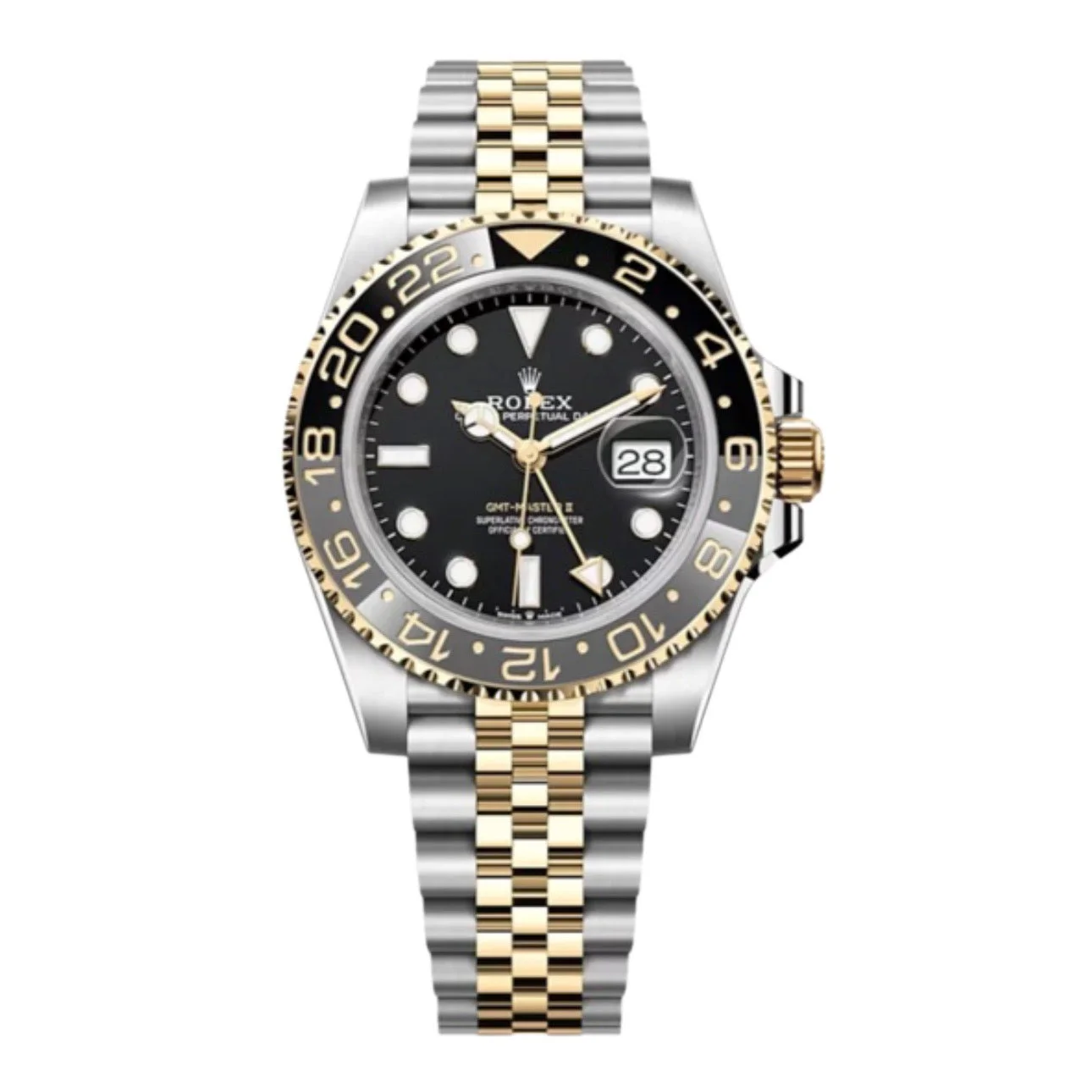 Superclone Rolex GMT-Master II 40 mm Black Dial  Zombie  126713GRNR