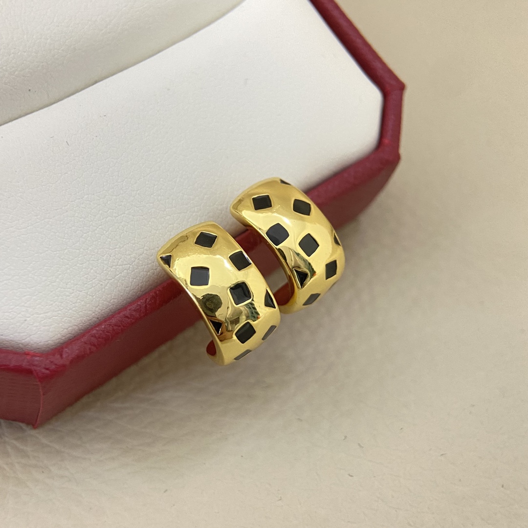Cartier Leopard Panthère de Stud Earrings - Original Replica Club