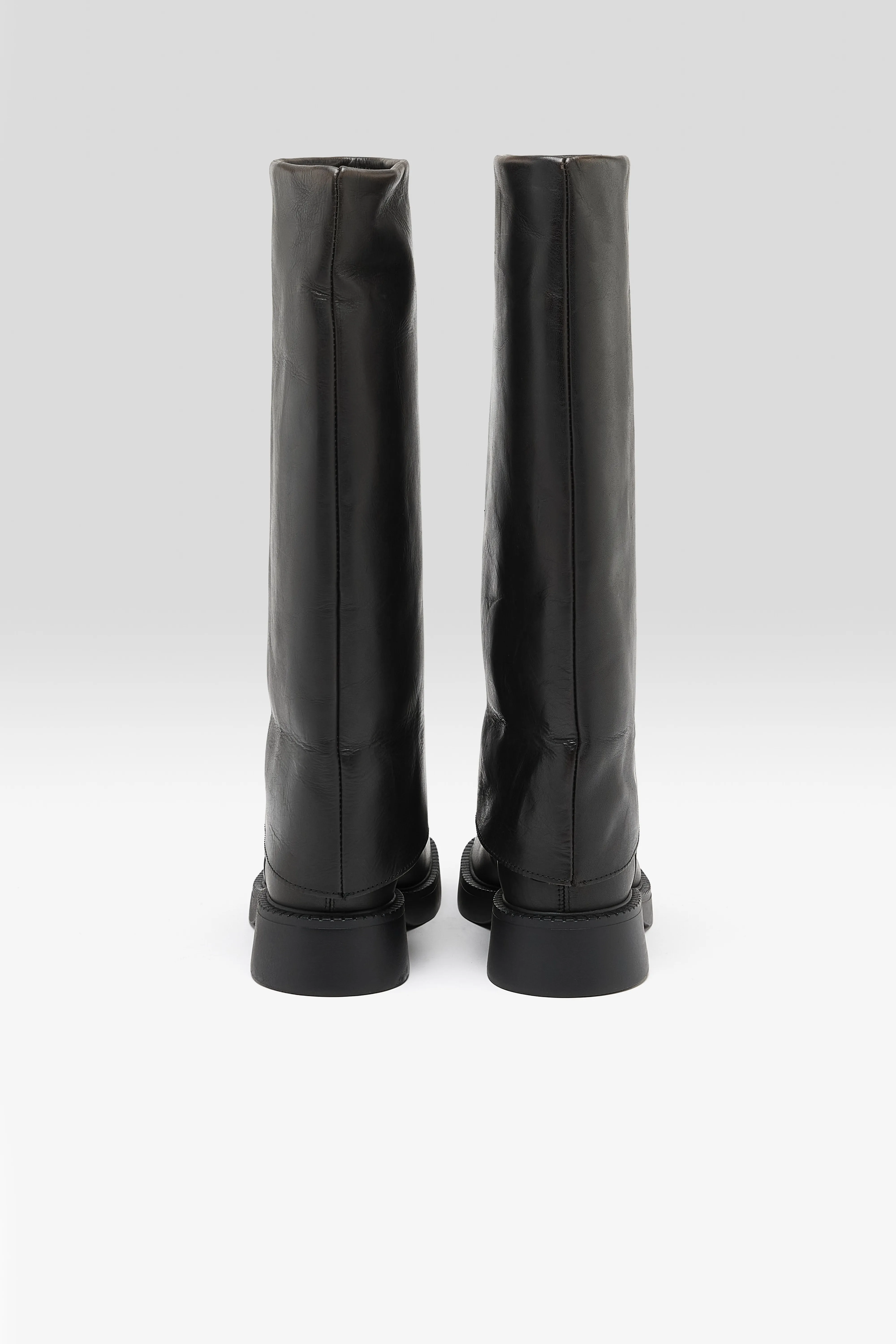 Bellerose Leala Brushed Leather Boots  (252 / W / BLACK)