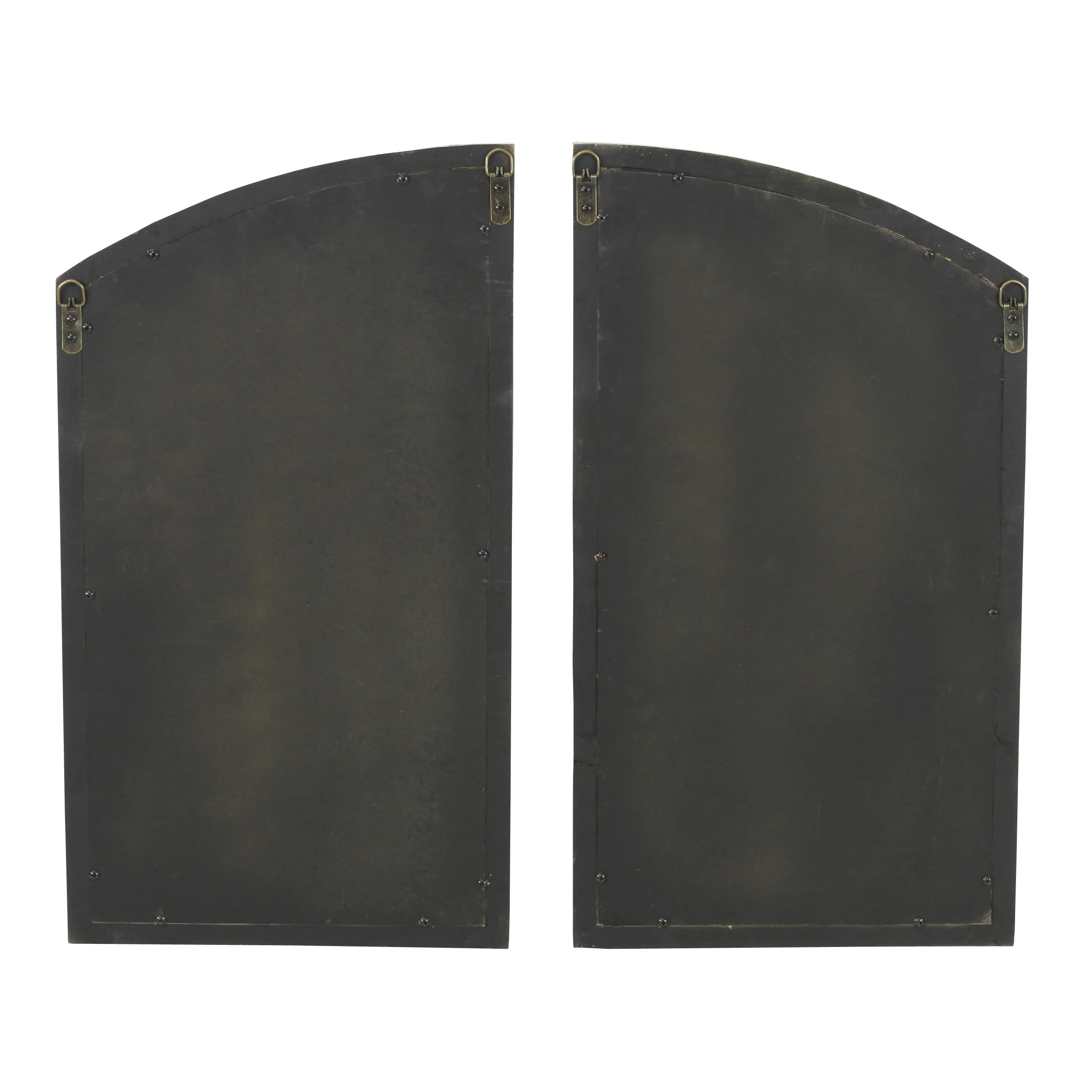 Jolene Arch Window Pane Mirrors Off-White 27" x 15" (Set of 2) by Aspire - Image 5