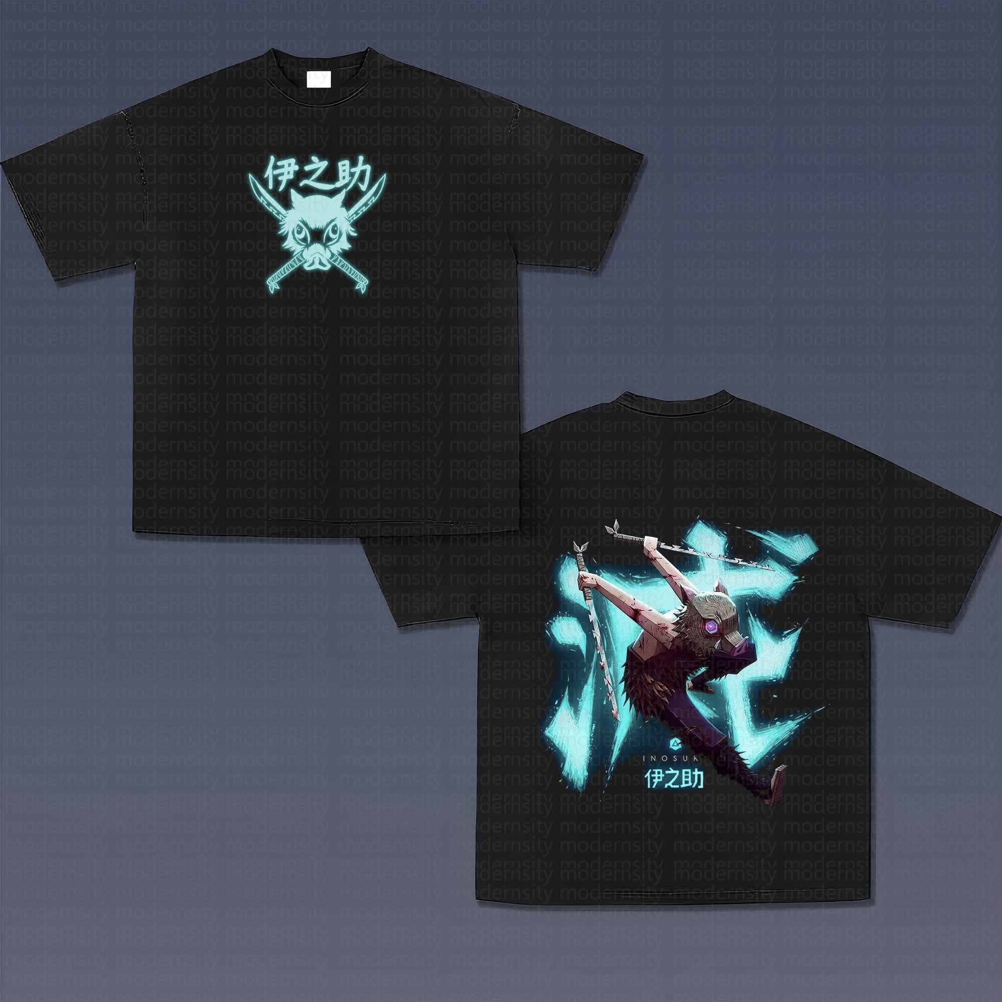 Unisex Anime Inspired Vintage T-Shirt丨Comicssoul