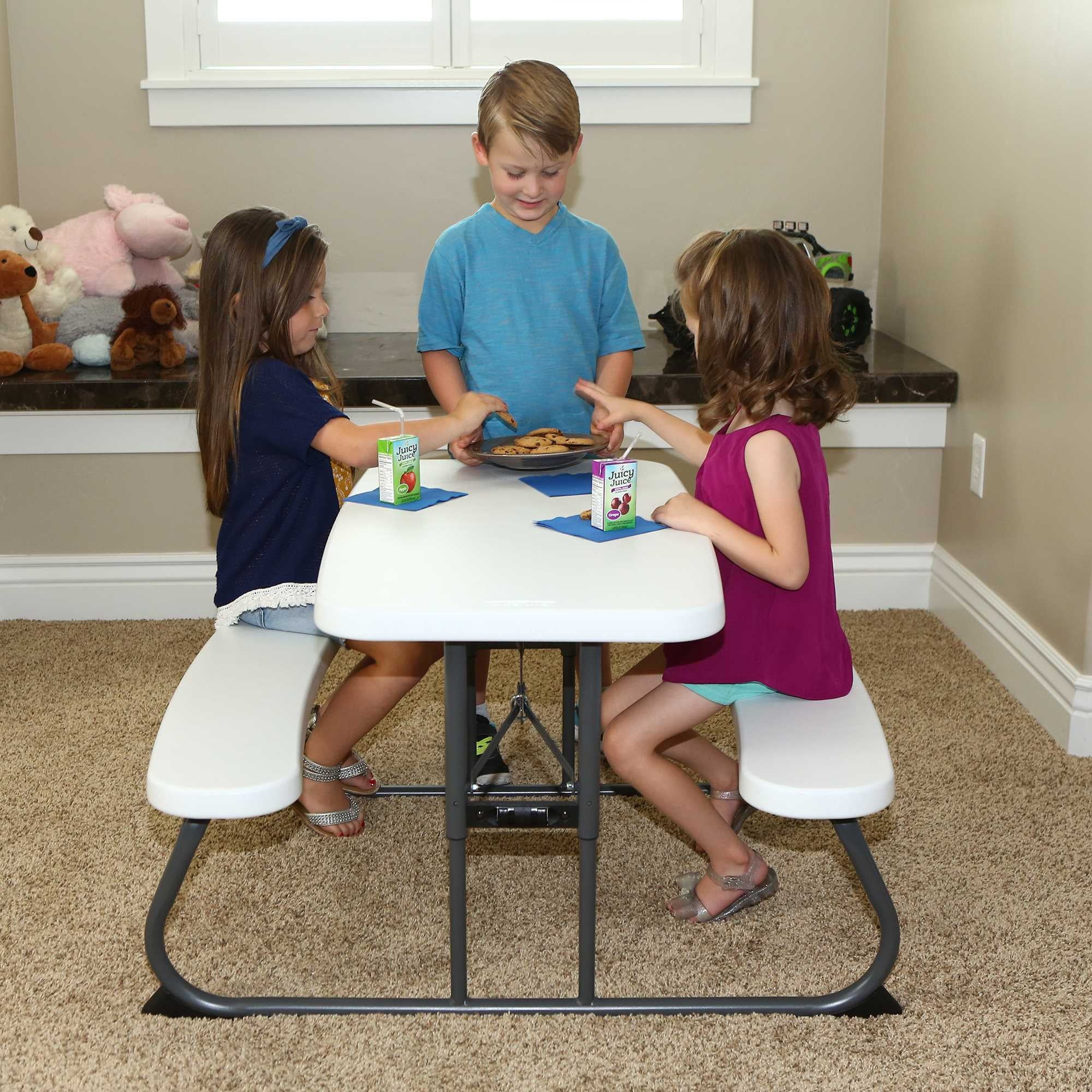 Lifetime Children's Picnic Table , White Granite (60239) - Image 19