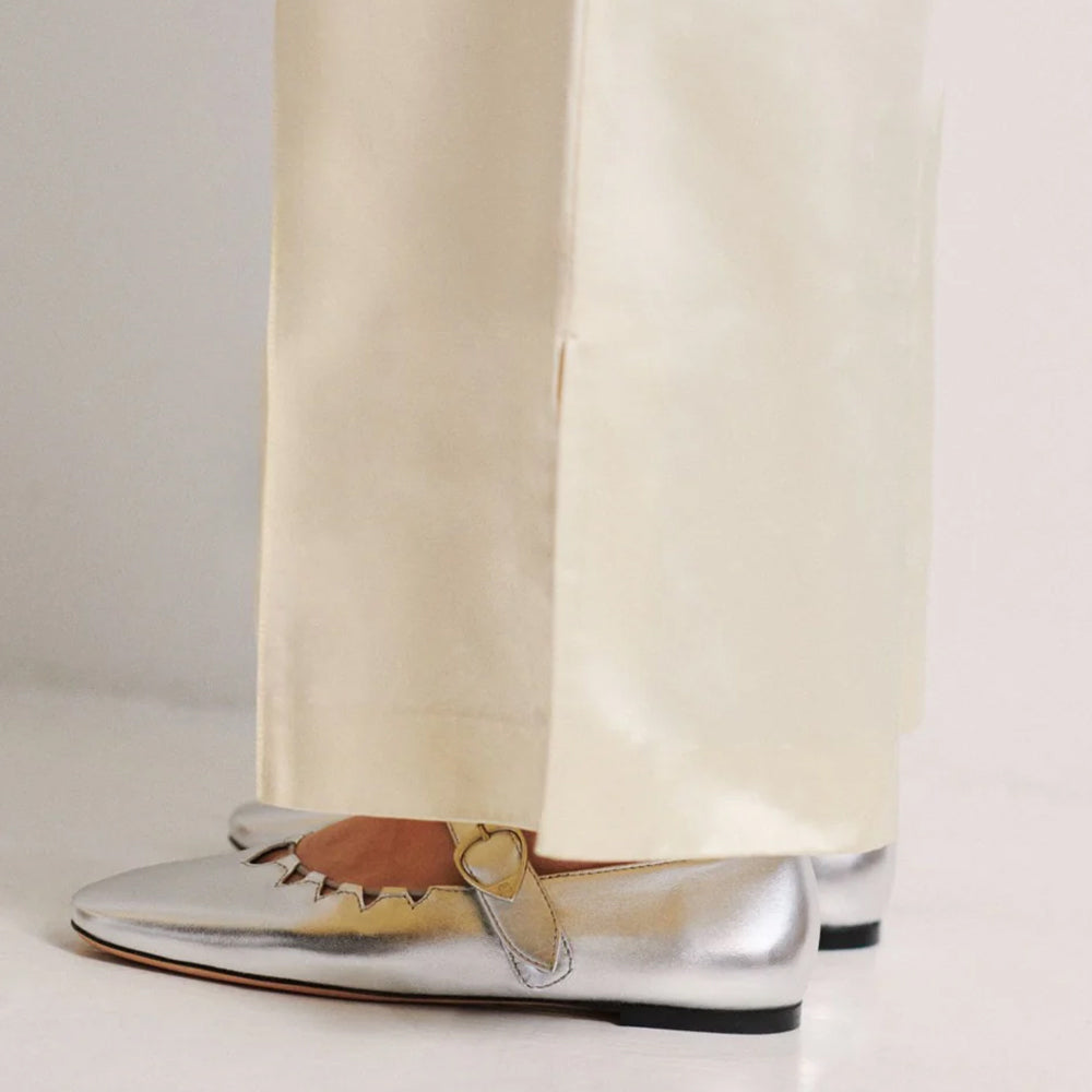Socque - Ballerine Ginger - Argent