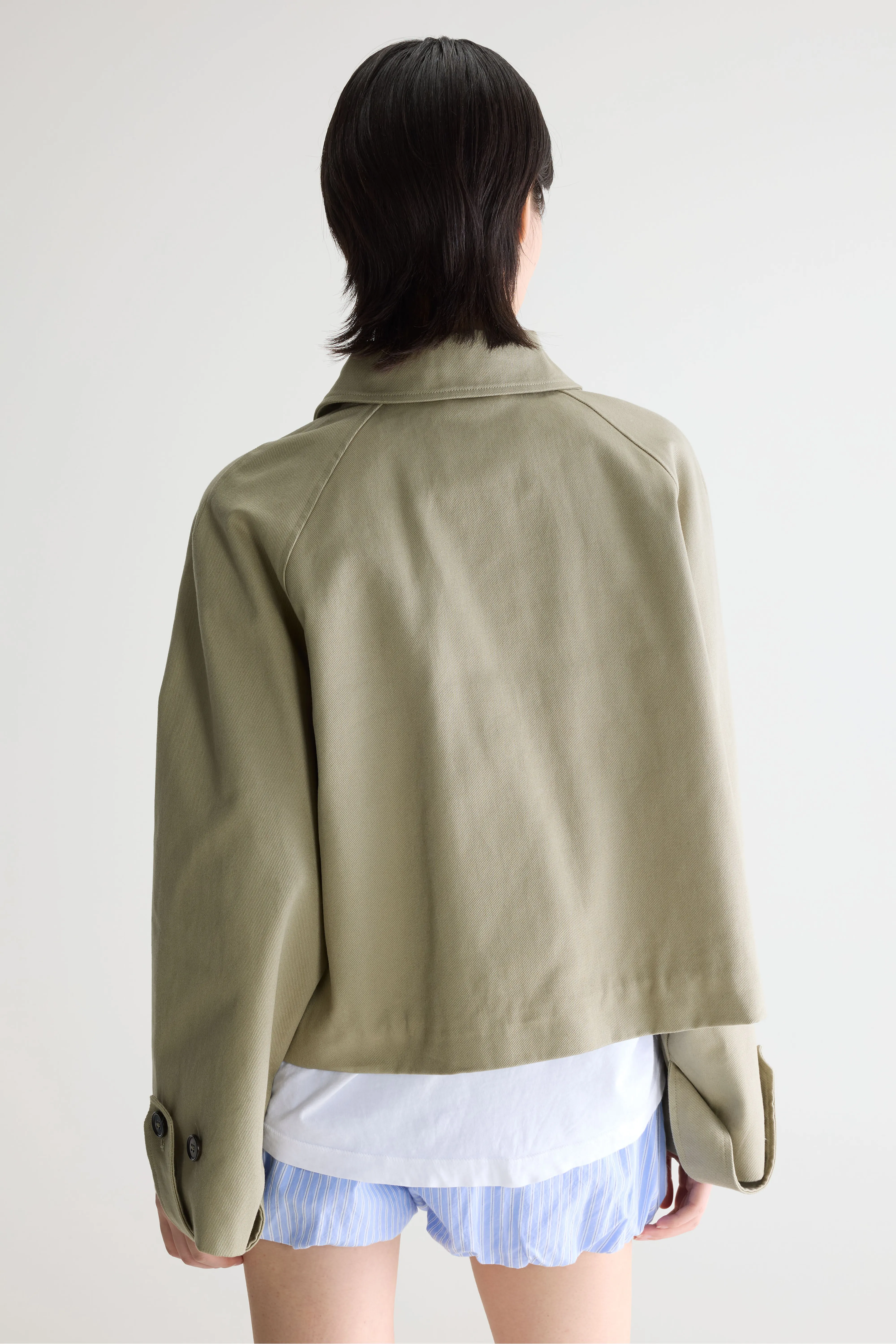 Bellerose Jessy denim jacket (261 / W / EUCALYPTUS)