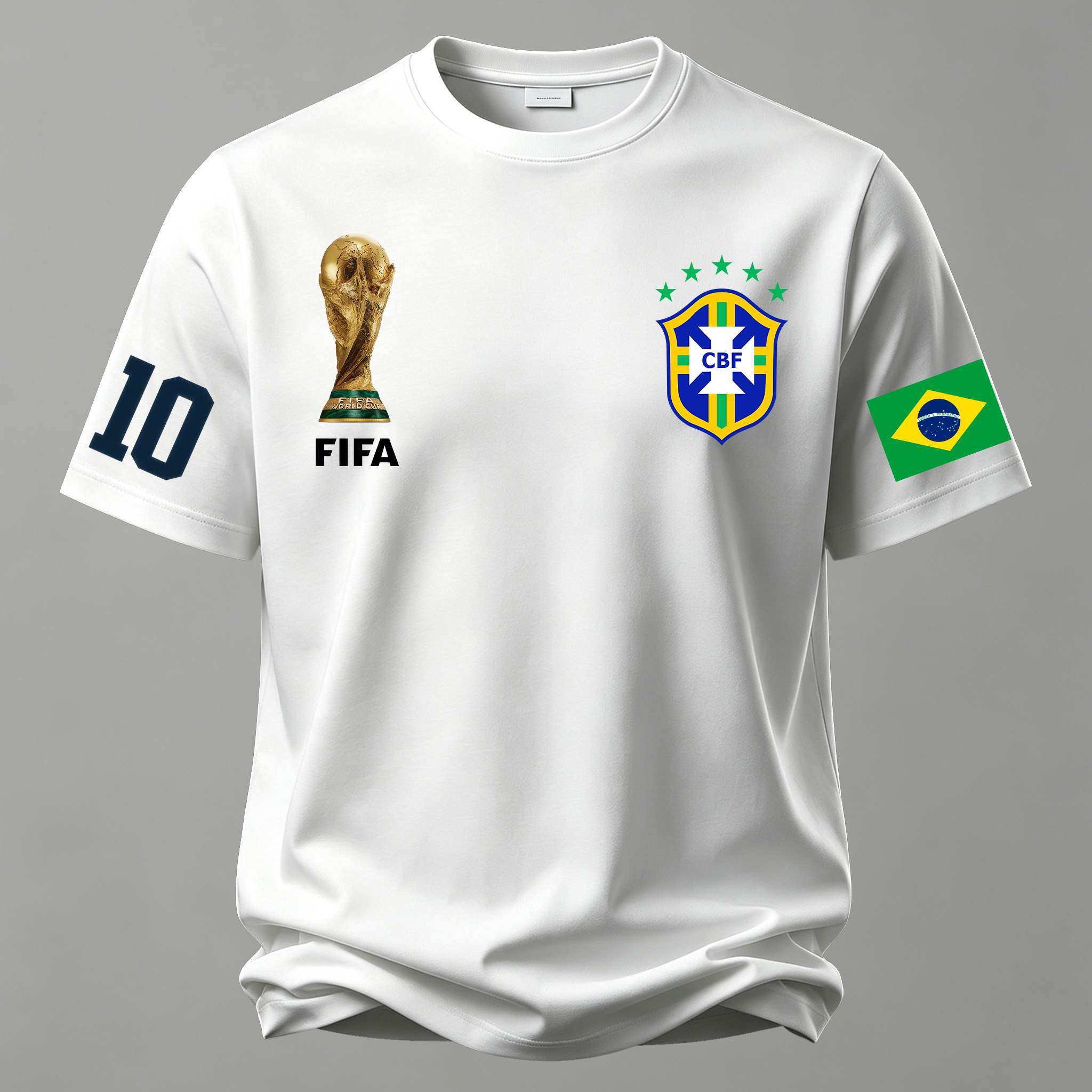 Neon Yellow Green Splatter Soccer Star Printed Unisex Oversized T-shirt