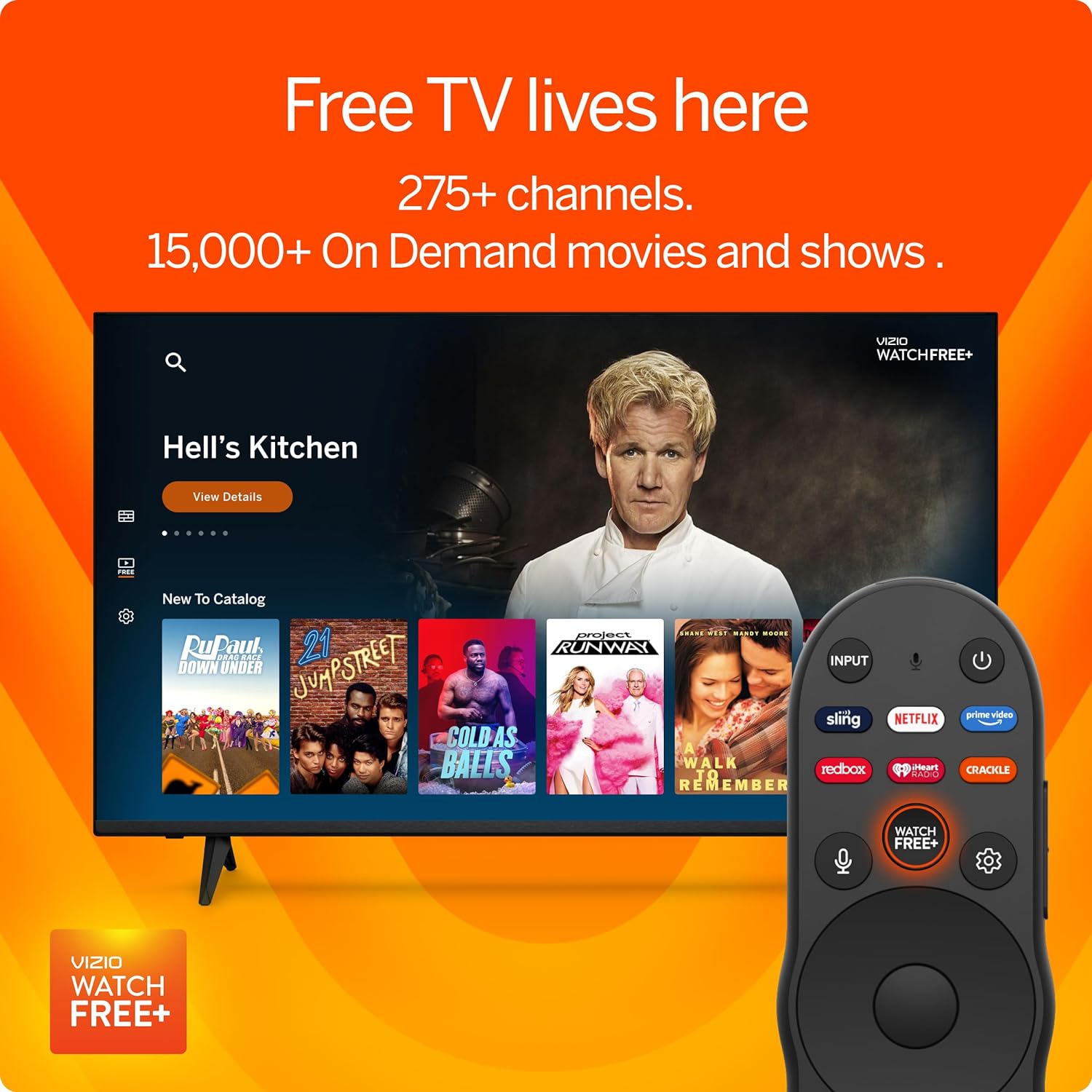 VIZIO 50′′ 4K Resolution HDR Smart TV, Dolby Vision HDR/HDR10+, WiFi 6 – (Renewed)