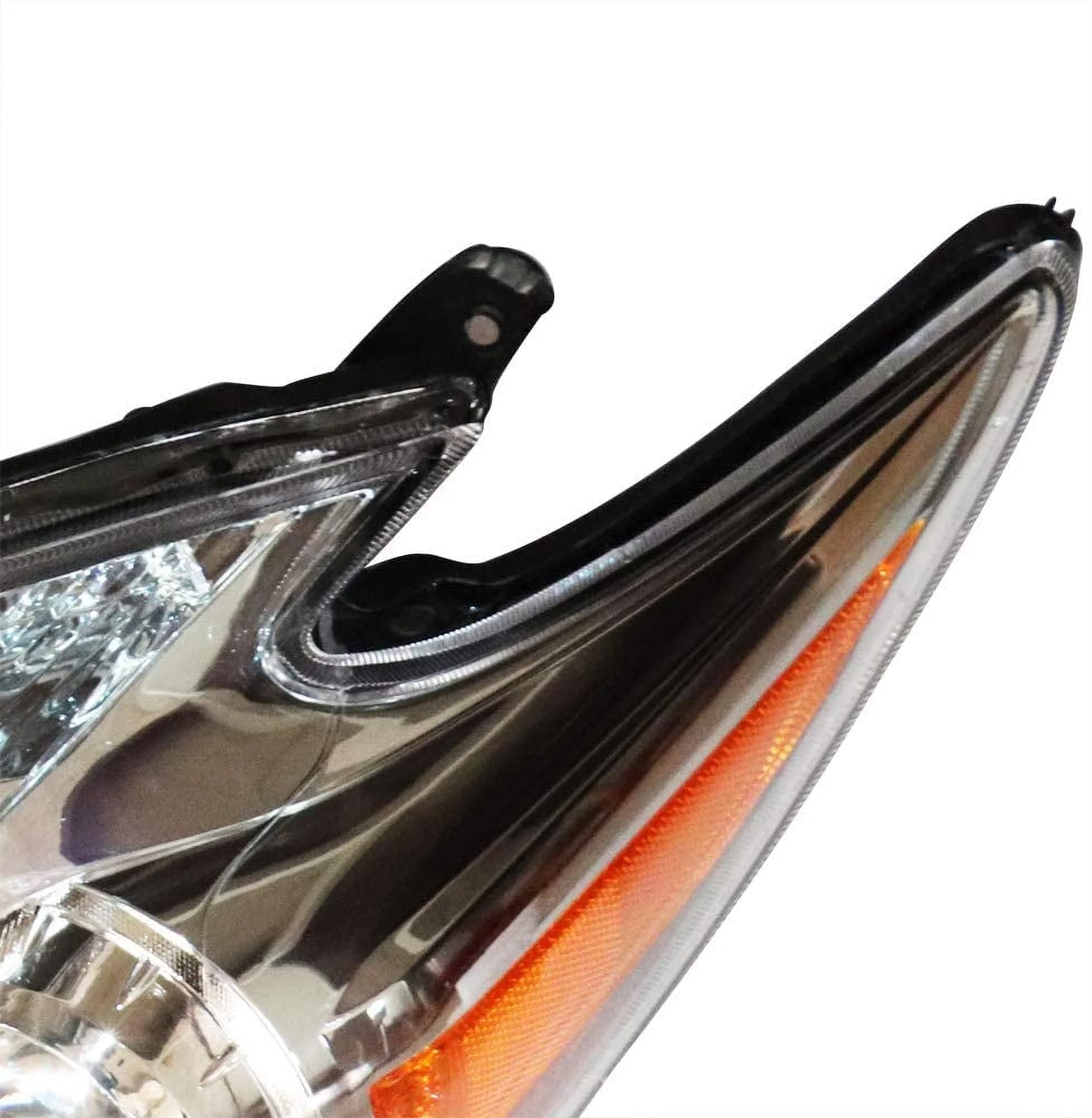 Anqidi Halogen Model LH+RH Headlights Headlamps Assembly Set for 2010-2011 Toyota Prius - Image 4