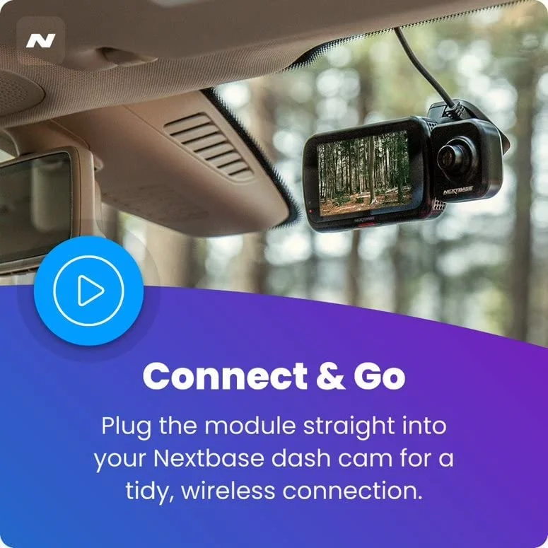 Nextbase 222X Compact Dual Dash Cam Front & Rear 2.5" HD IPS Screen, 1080p Full HD, 6 Layer Lens, Black, 0.17 lbs assembled. - Image 7
