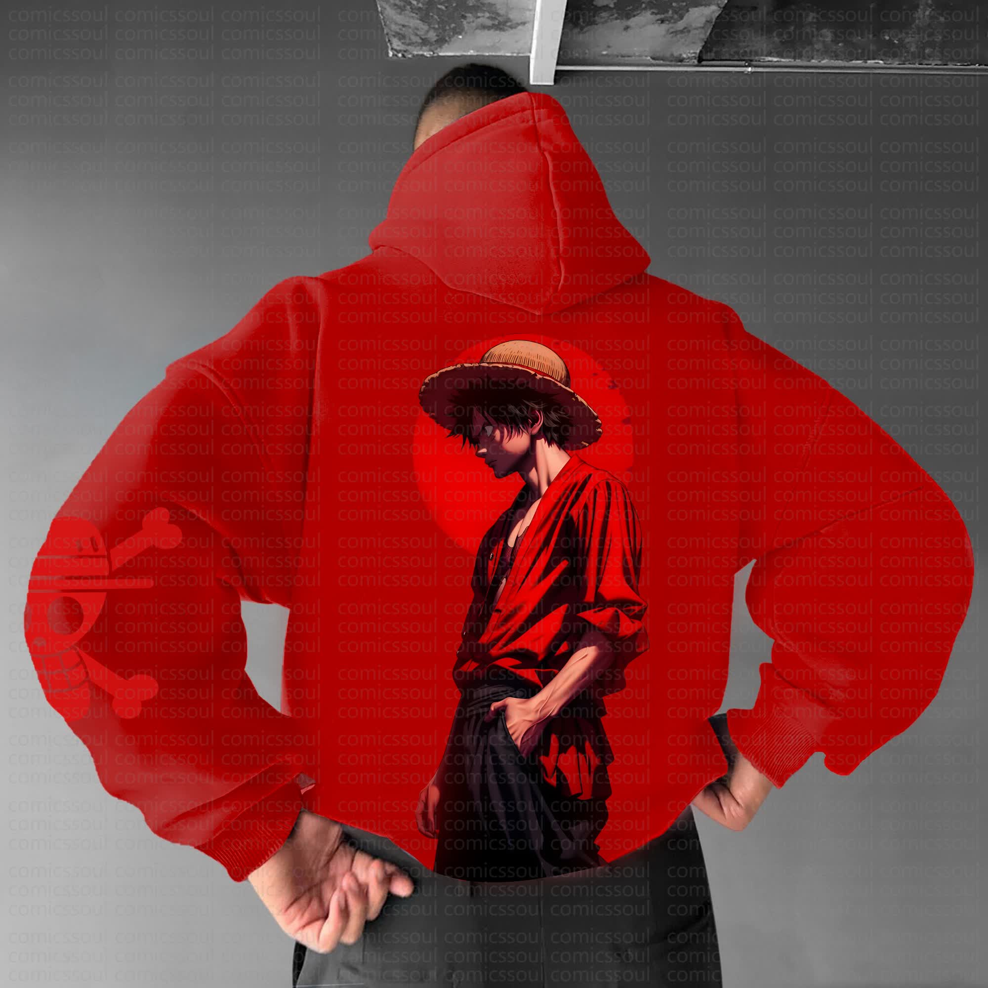 Unisex Anime Graphic Streetwear Vintage Hoodie丨Comicssoul