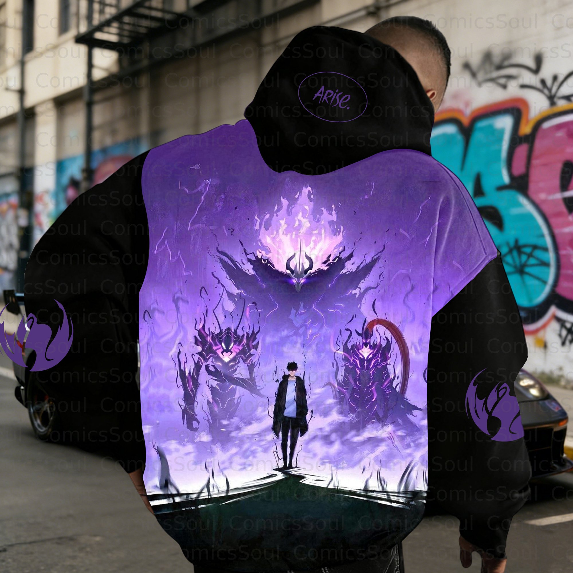Unisex Graphic Streetwear Vintage Plush  Hoodie