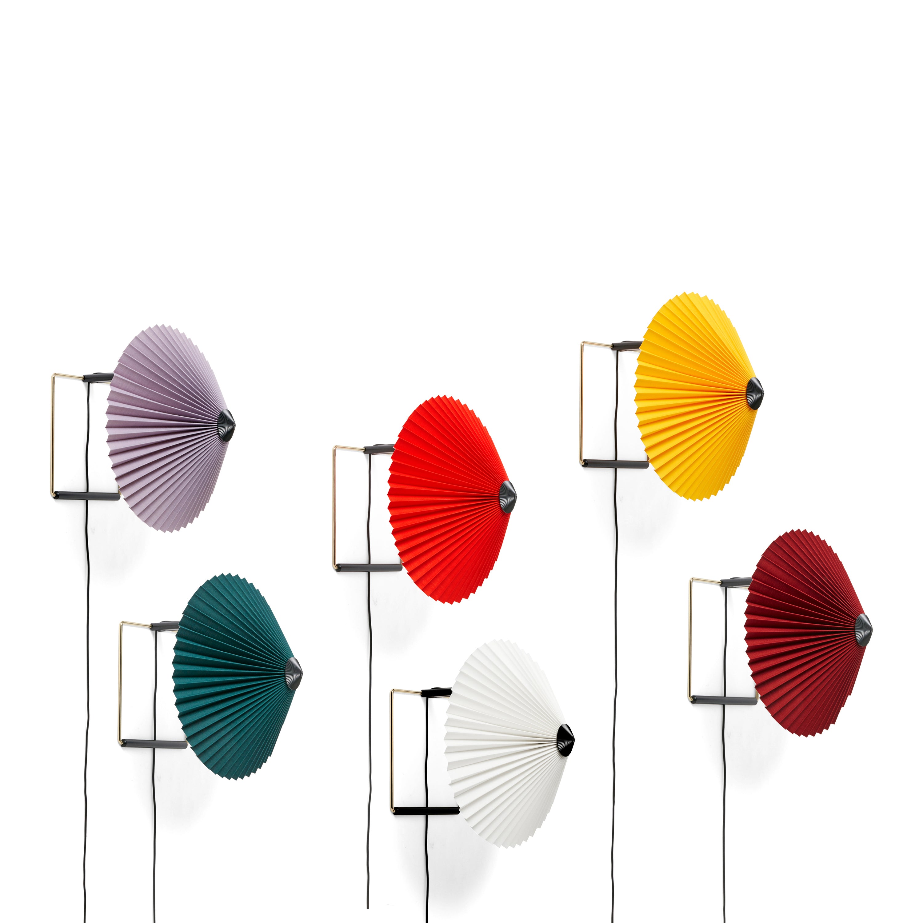 HAY Matin Wandlamp Ø 30 cm - Green