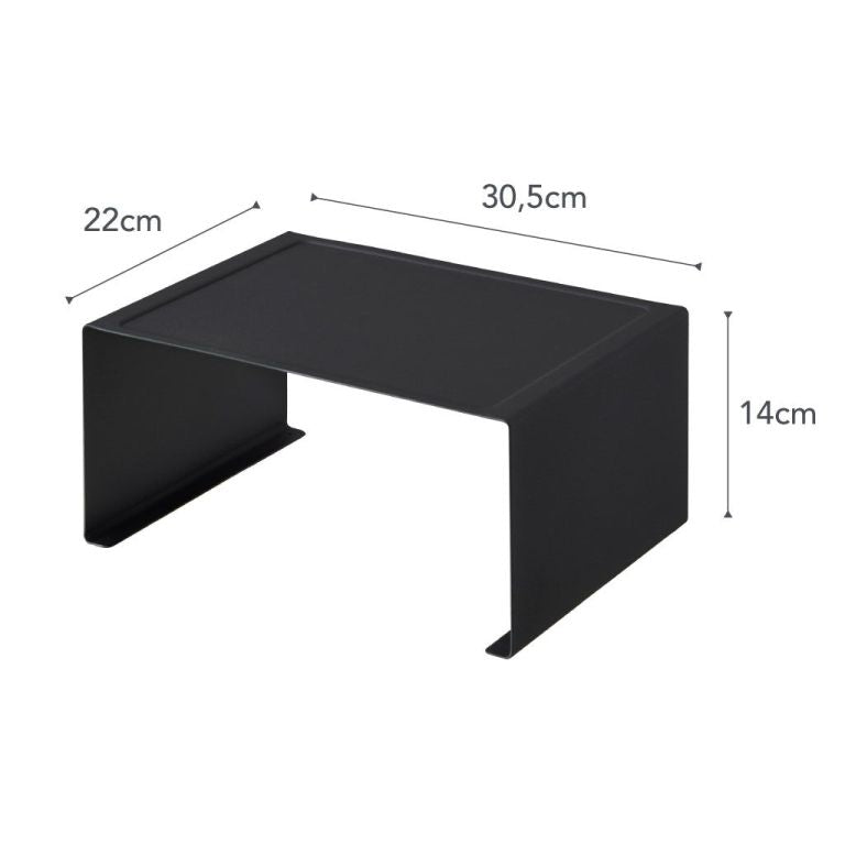 Yamazaki Stapelbaar Keukenrekje - Tower - Zwart