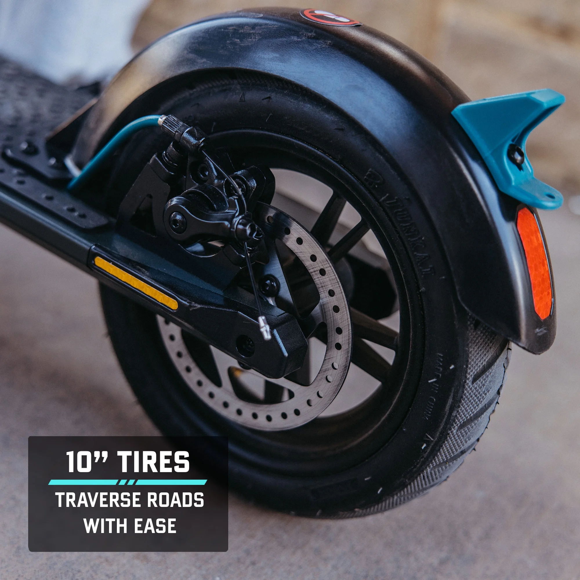 GOTRAX G3 Plus Adult Electric Scooter, 300W 10" Tires Max 18 mile Foldable Escooter for Adult, Gray - Image 8