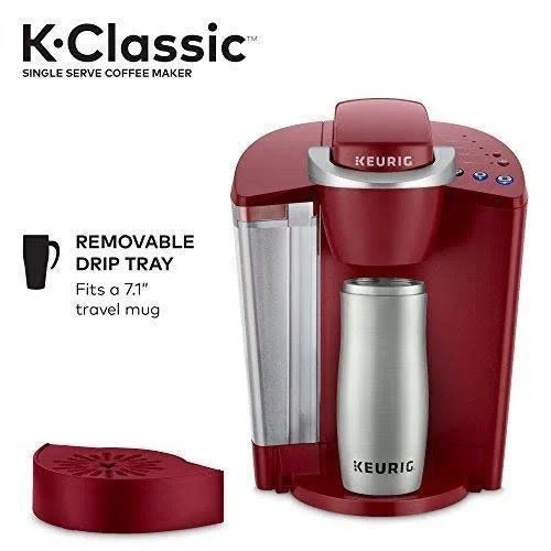 Keurig K-Classic Single Serve K-Cup Pod Coffee Maker – Rhubarb