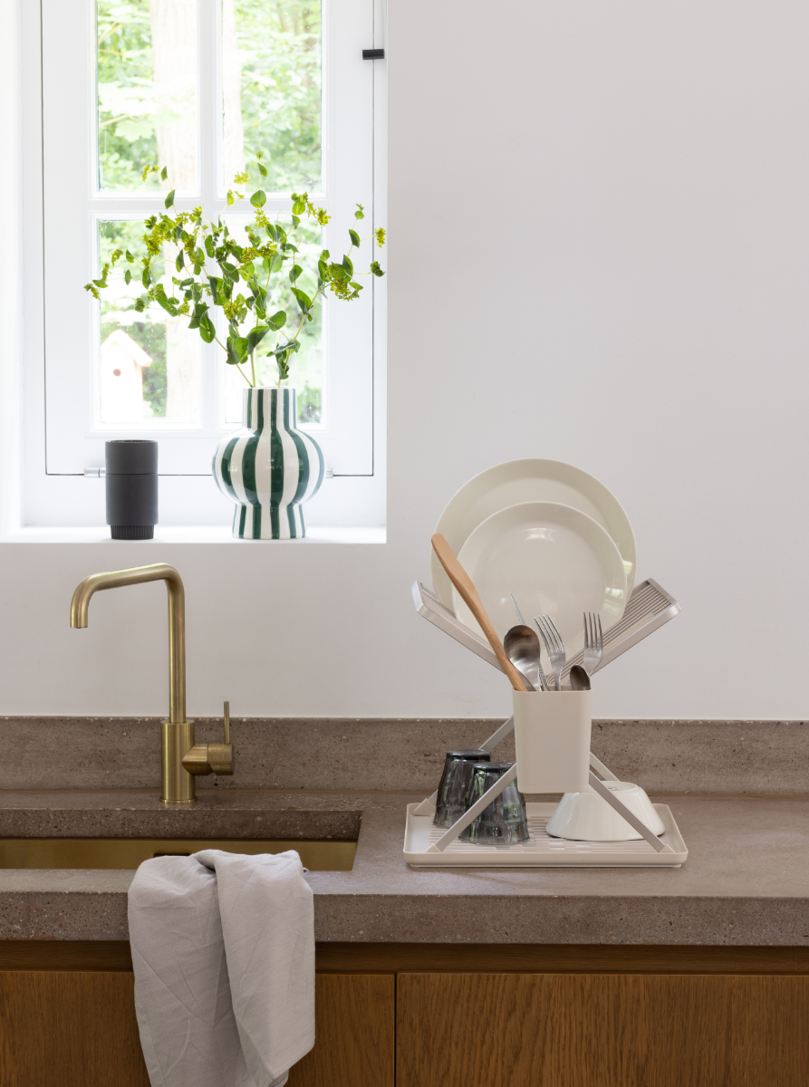 Inklapbaar afdruiprek