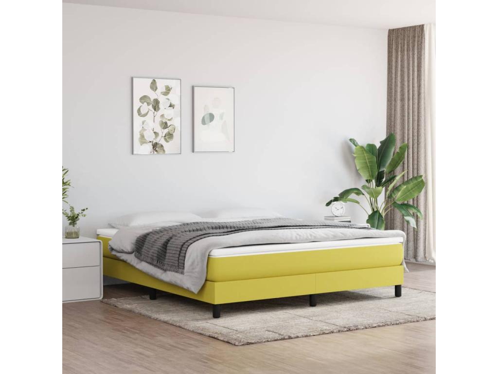 De cama box  Mueblescolor verde 180x200 cm