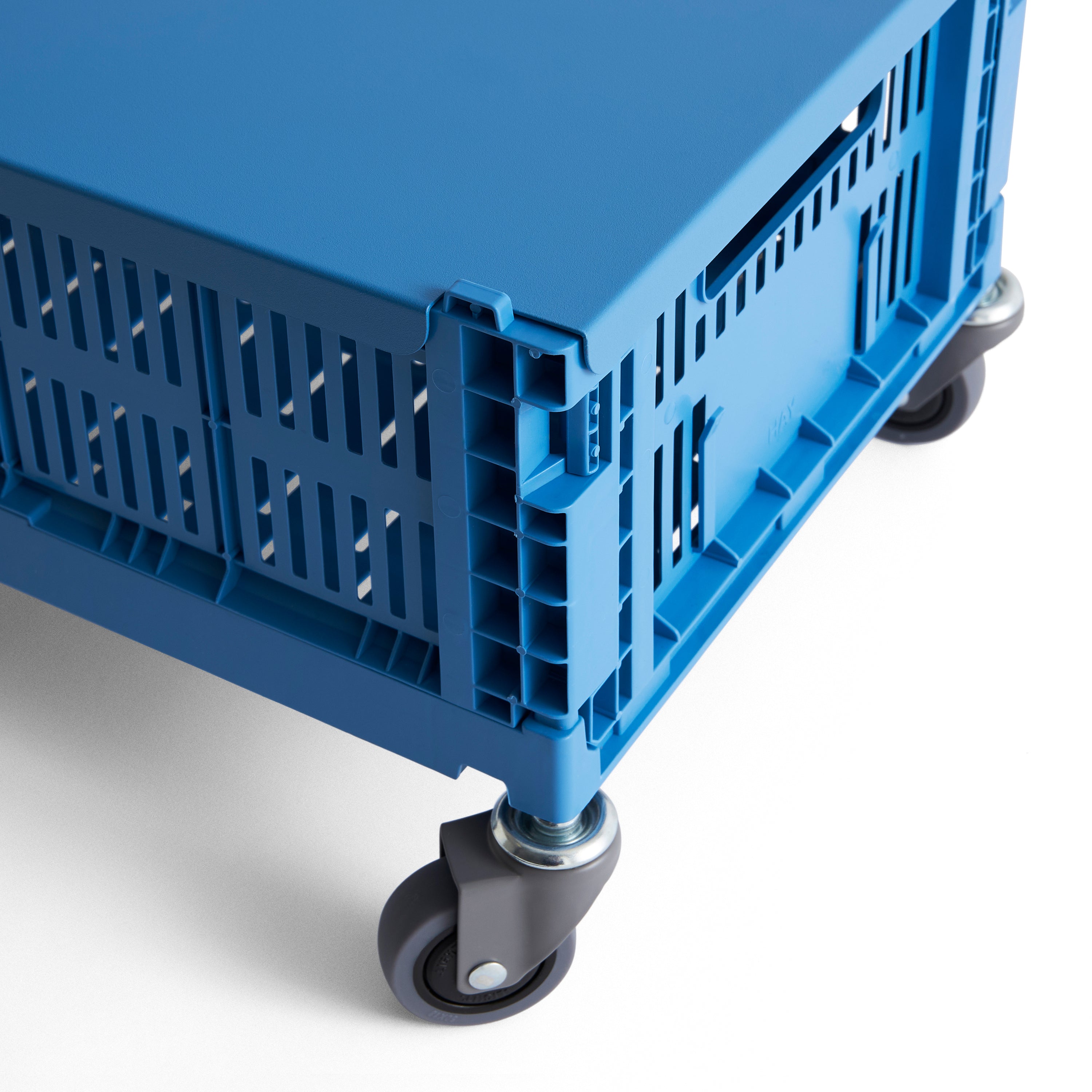 HAY Colour Crates Krat Wielen - Set van 4 - M