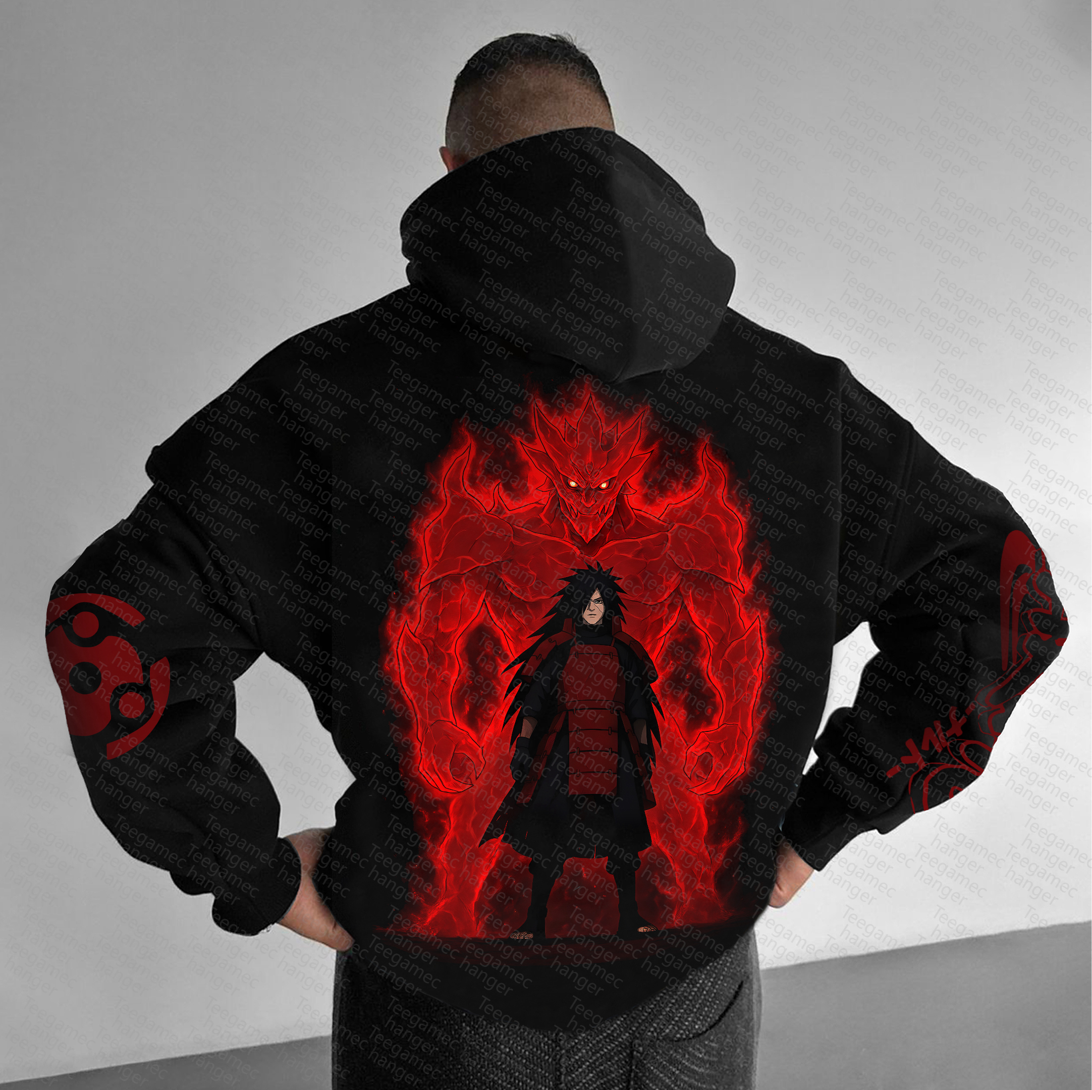 Unisex Anime Graphic Streetwear Vintage Hoodie