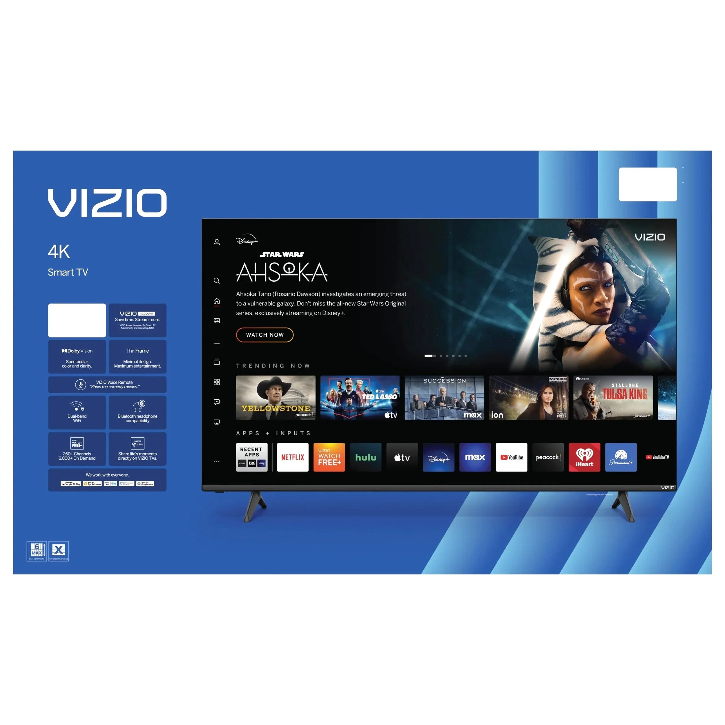 VIZIO 50 Inch Class 4K UHD LED HDR Smart TV - V4K50M-08 - Image 21 VIZIO 50 Inch Class 4K UHD LED HDR Smart TV - V4K50M-08 - Image 21