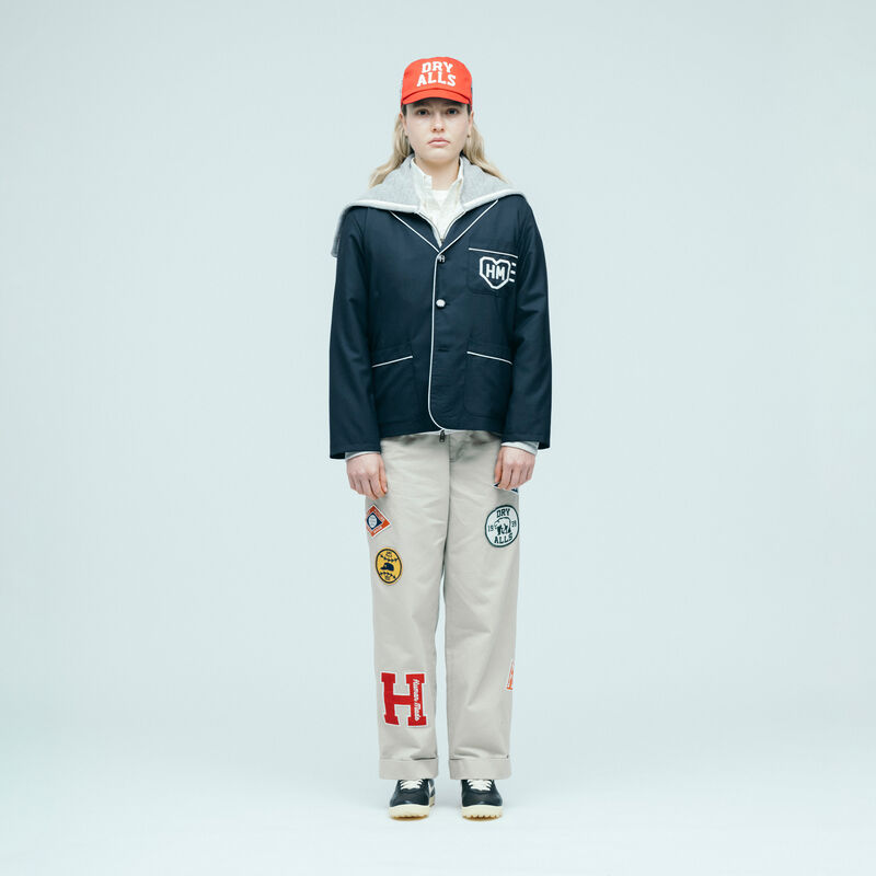 HUMAN MADE COLLEGE PANTS