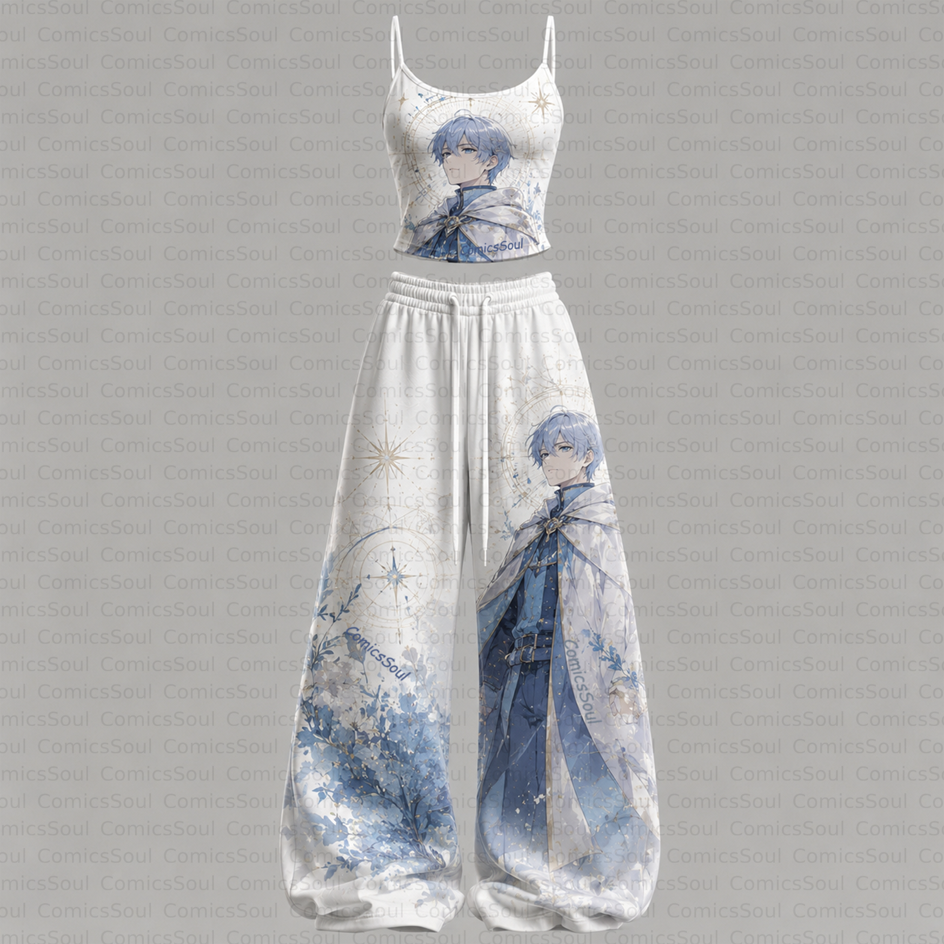 Frieren: Beyond Journey's End Top & Elasticated Trousers Two-Piece Set
