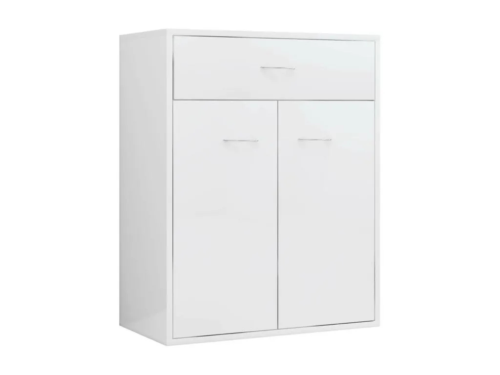Aparador Nidovia en madera contrachapada acabado brillante 60x30x75 cm. zwt2402665