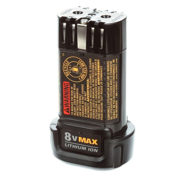 8V MAX Cordless Gyroscopic Screwdriver with Adjustable Handle, (2) 1.0Ah Batteries, Charger, and Bag - Image 13