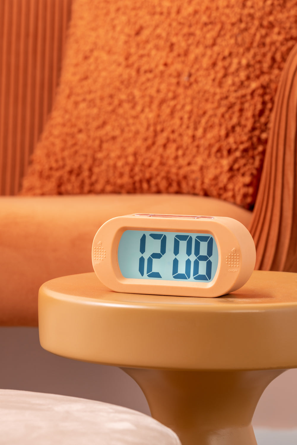 Karlsson - Wekker Gummy - Oranje - 14x5x7cm