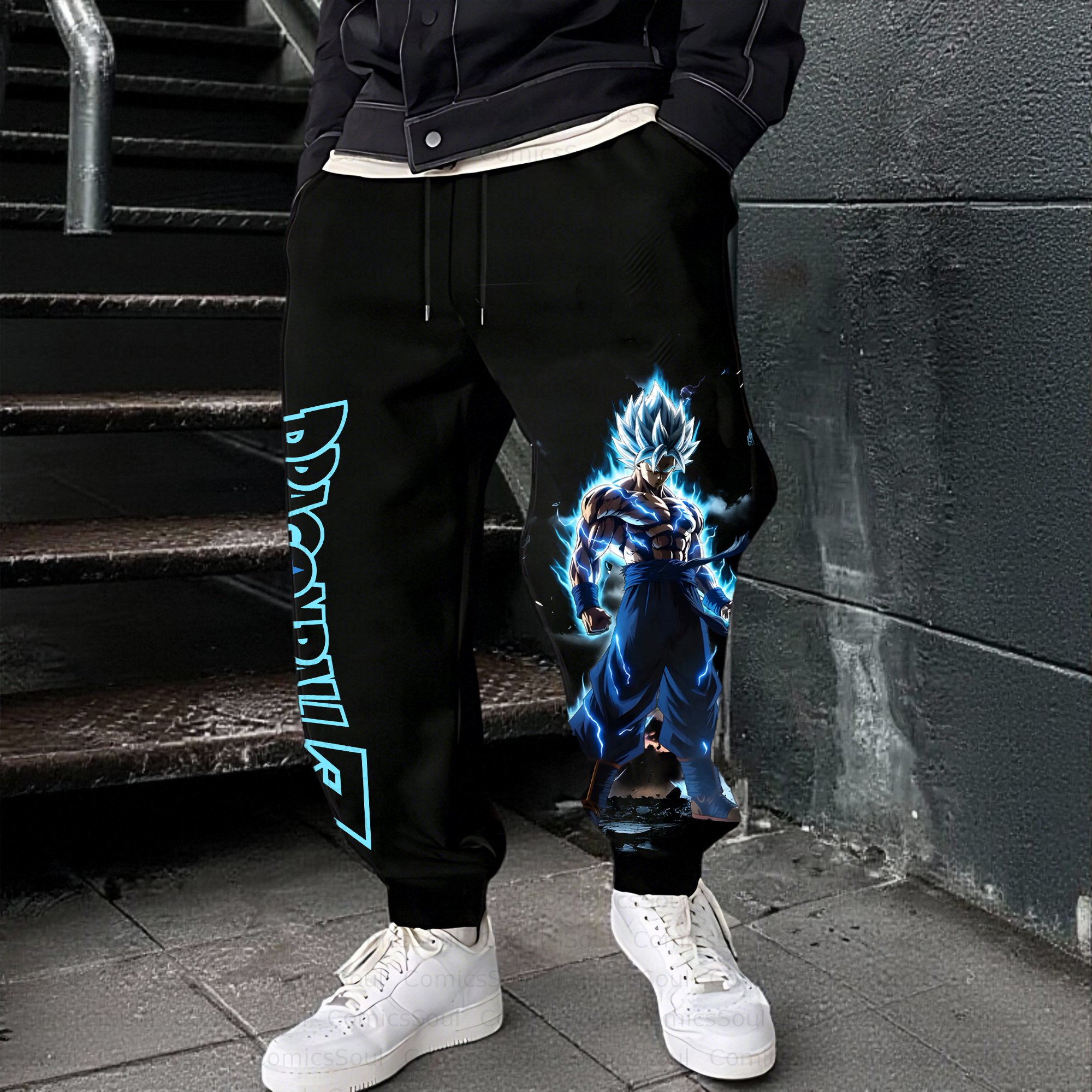 Unisex Casual Anime Streetwear Pant