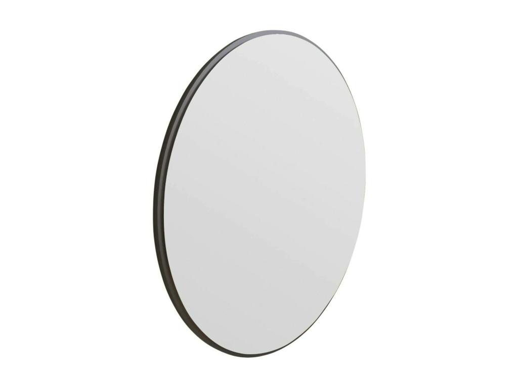 Espejito Dlucchin, Espejo, Objeto de decoración de pared, Decoración de espejo, 60x2h60 cm, Negro