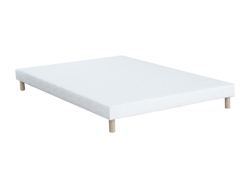 Somier tapizado de 160 x 200 cm con 10 láminas - Laocacasas - ASTHENIS de YSMÉE