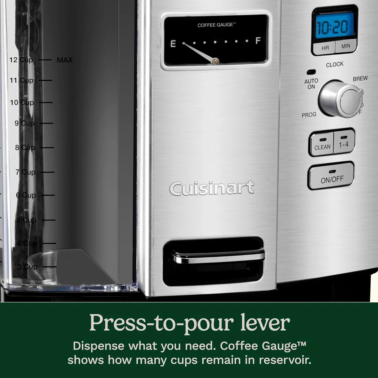 Cuisinart Coffee Maker 12 Cup Programmable Drip DCC-3000P1